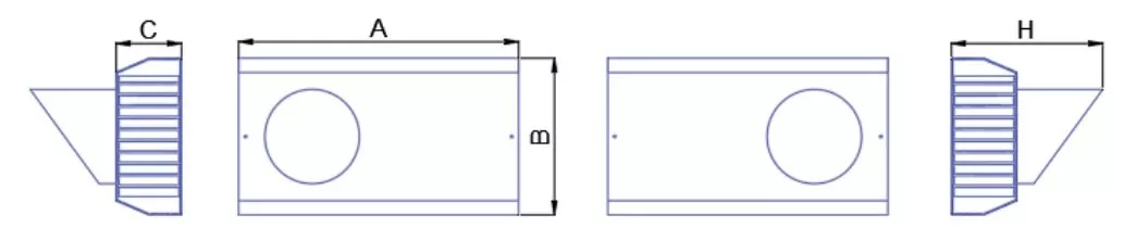 Комбинированная приточно-вытяжная решетка