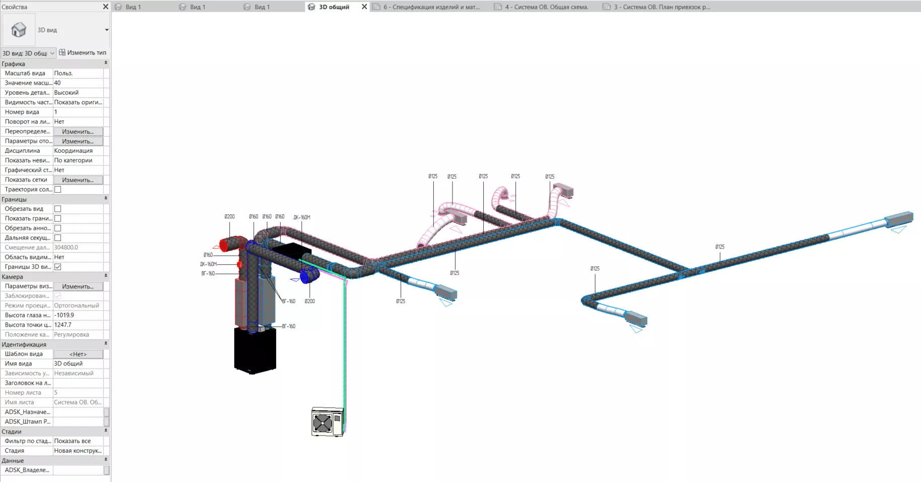 Пример 3D-центричной модели