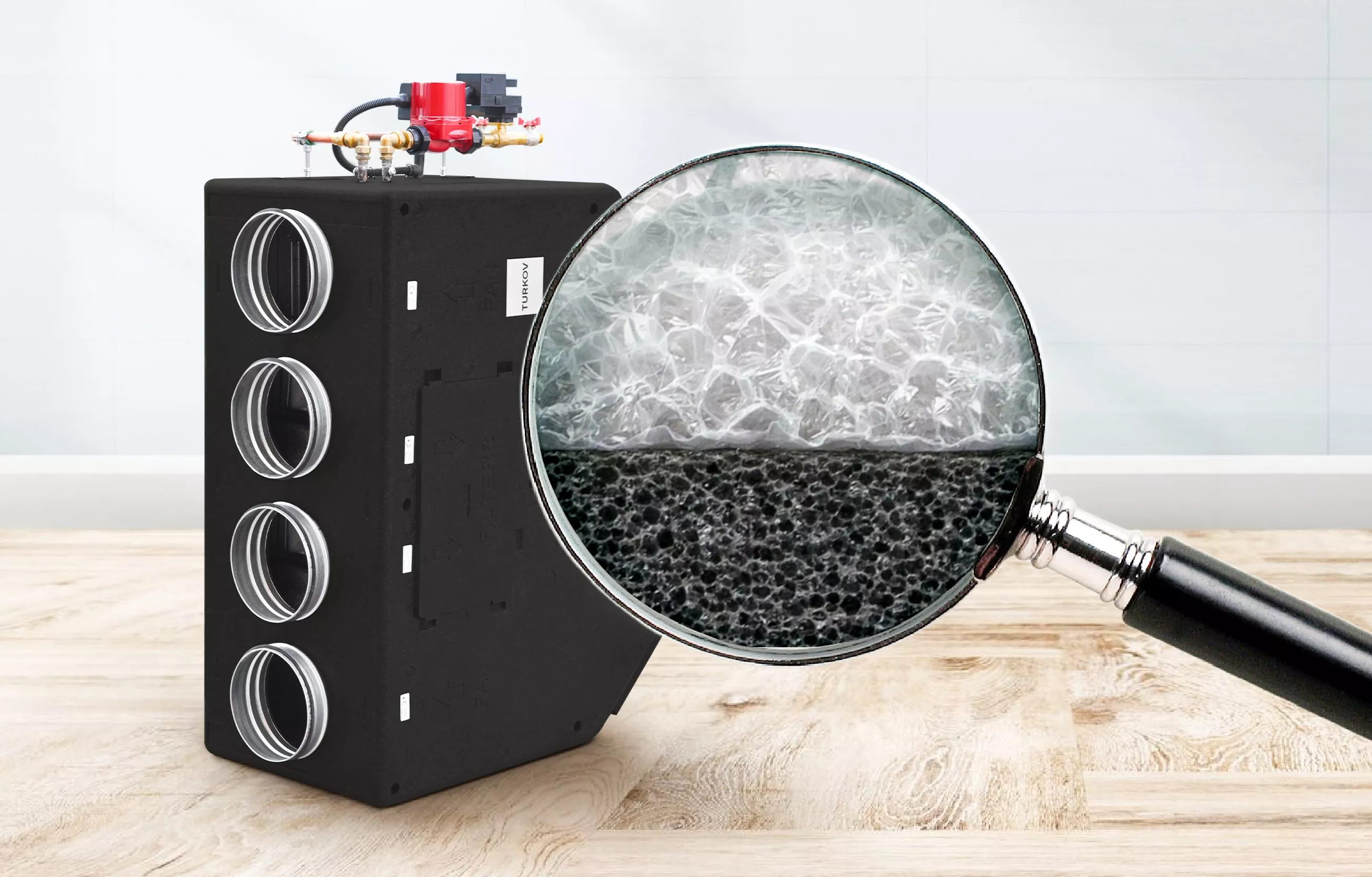 Корпус из вспененного полипропилена