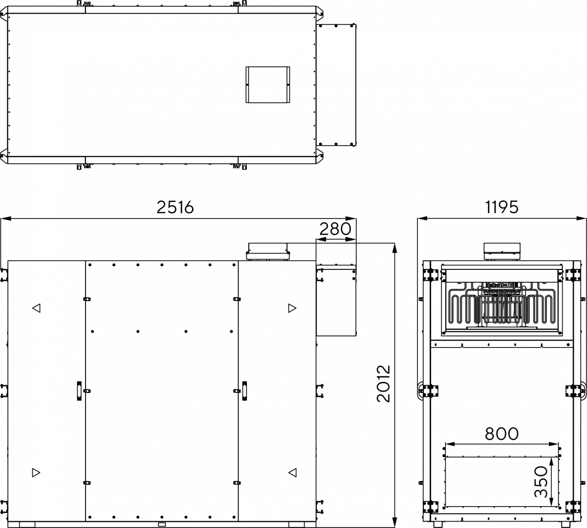 Габаритные размеры