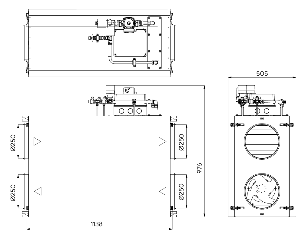 Габаритные размеры