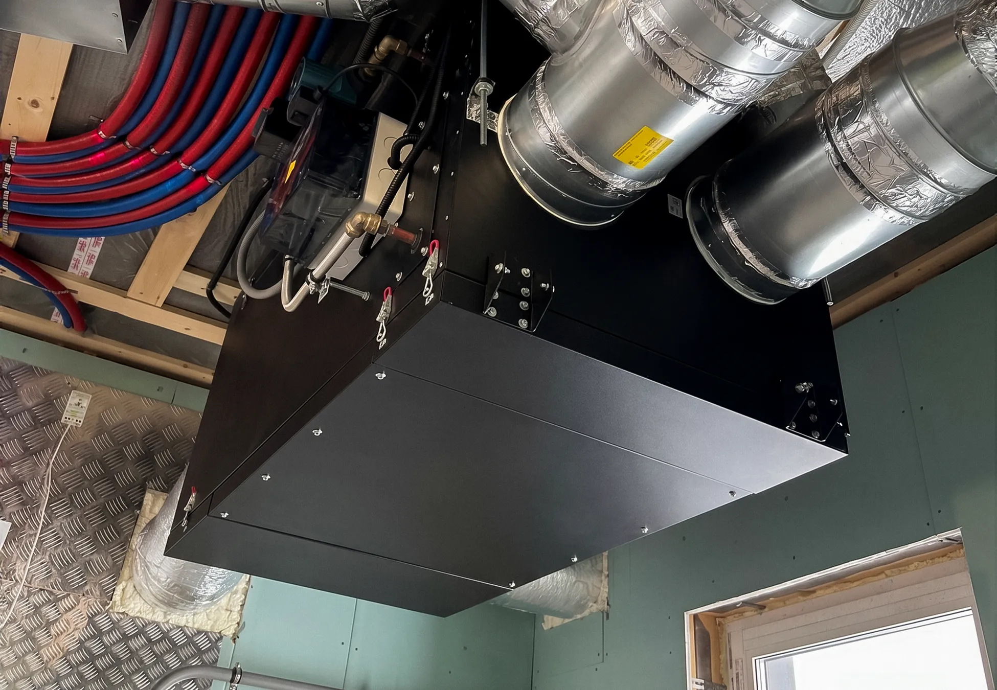 Вентиляция в частном доме КП Новое Владычино