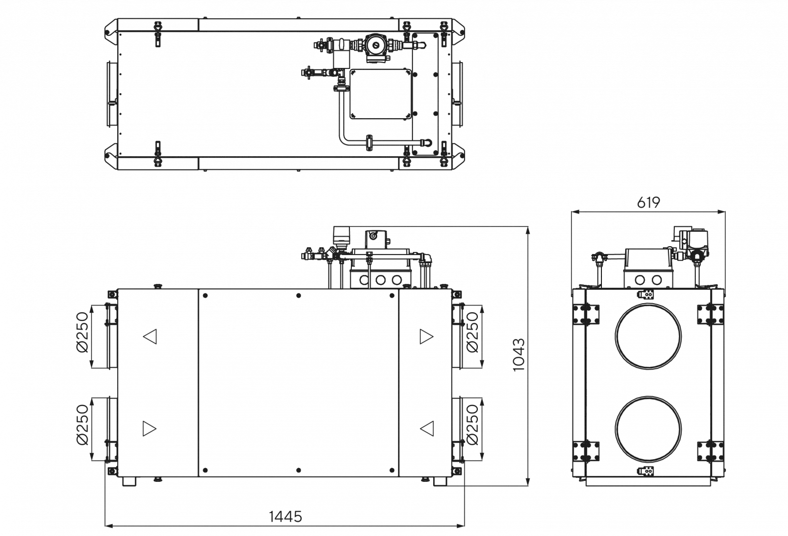 Габаритные размеры