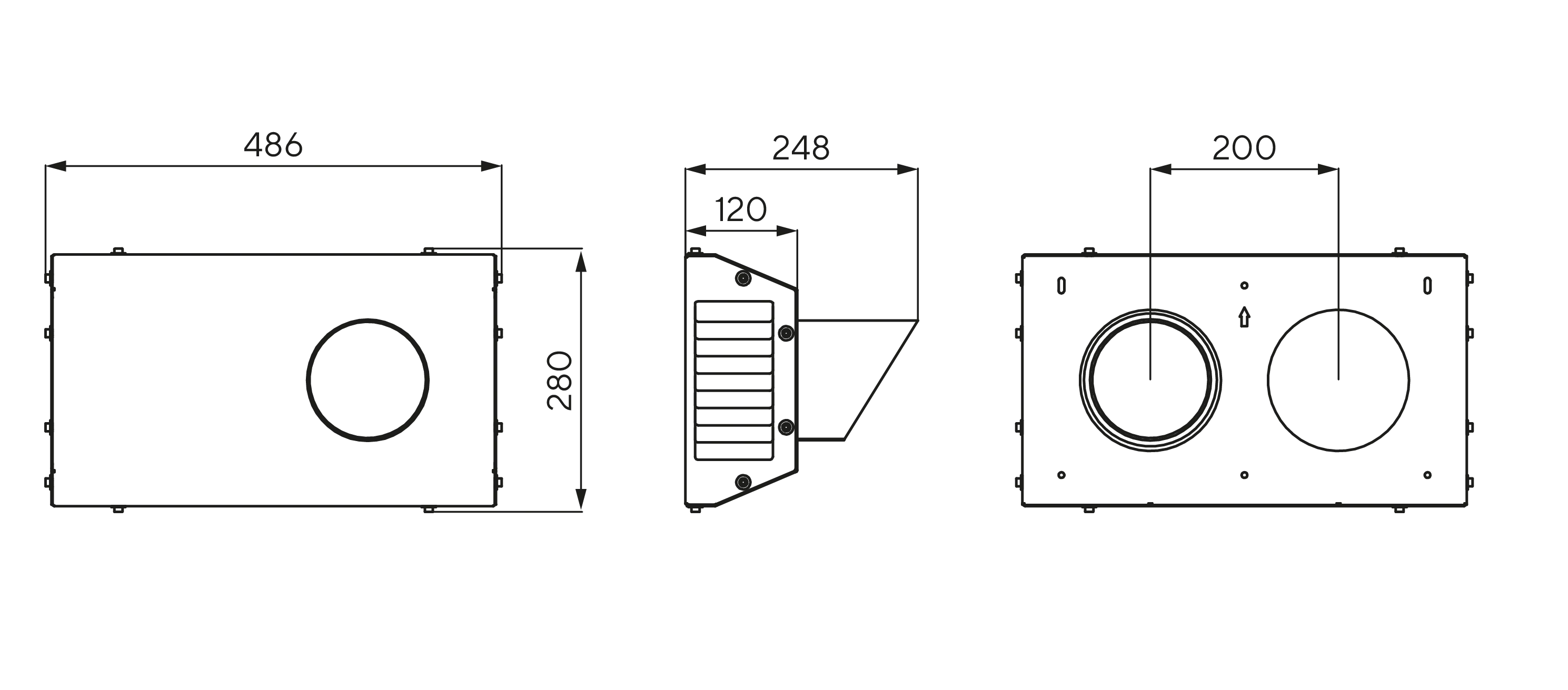Габаритные размеры