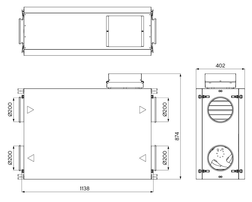 Габаритные размеры