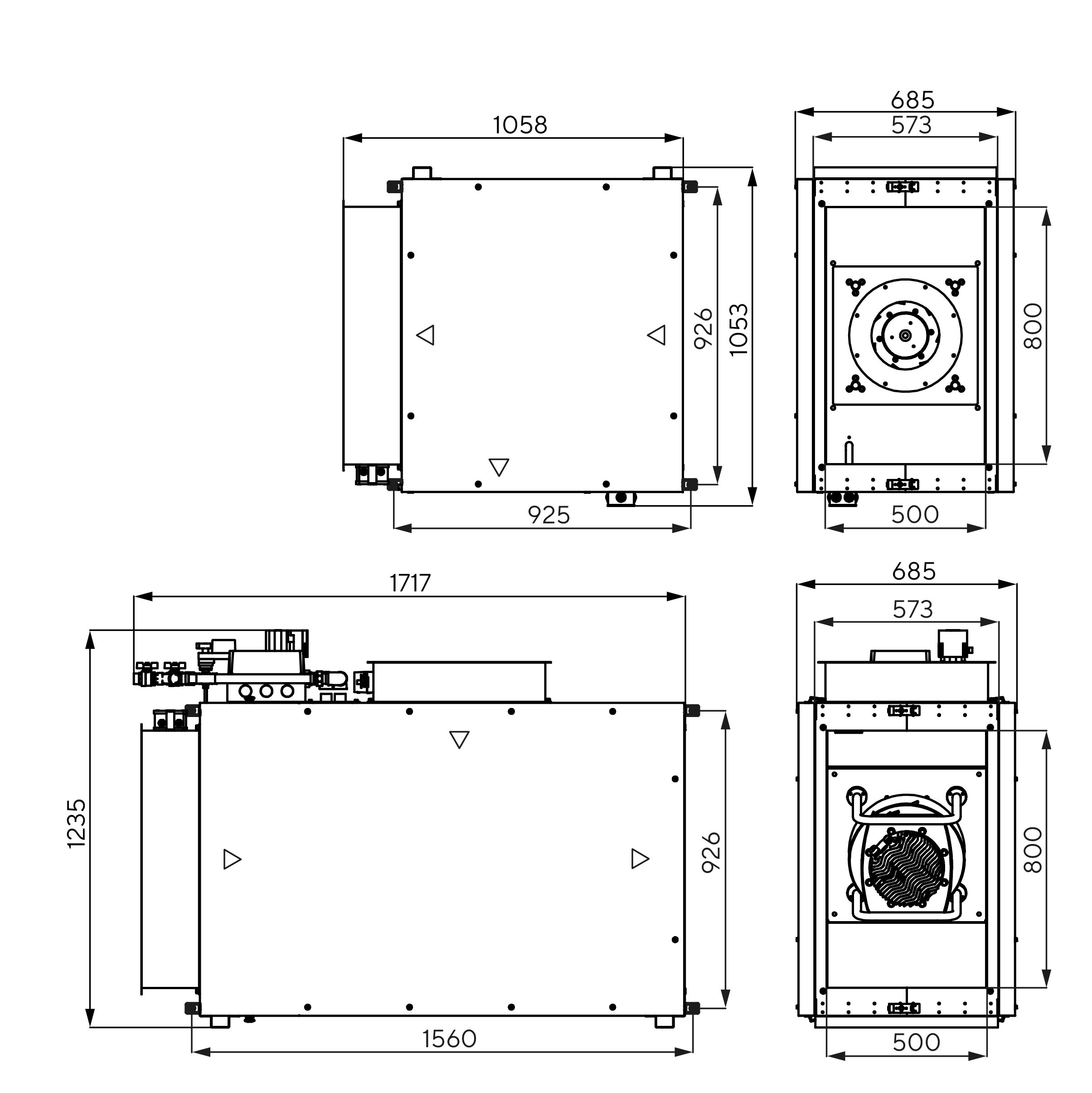 Габаритные размеры