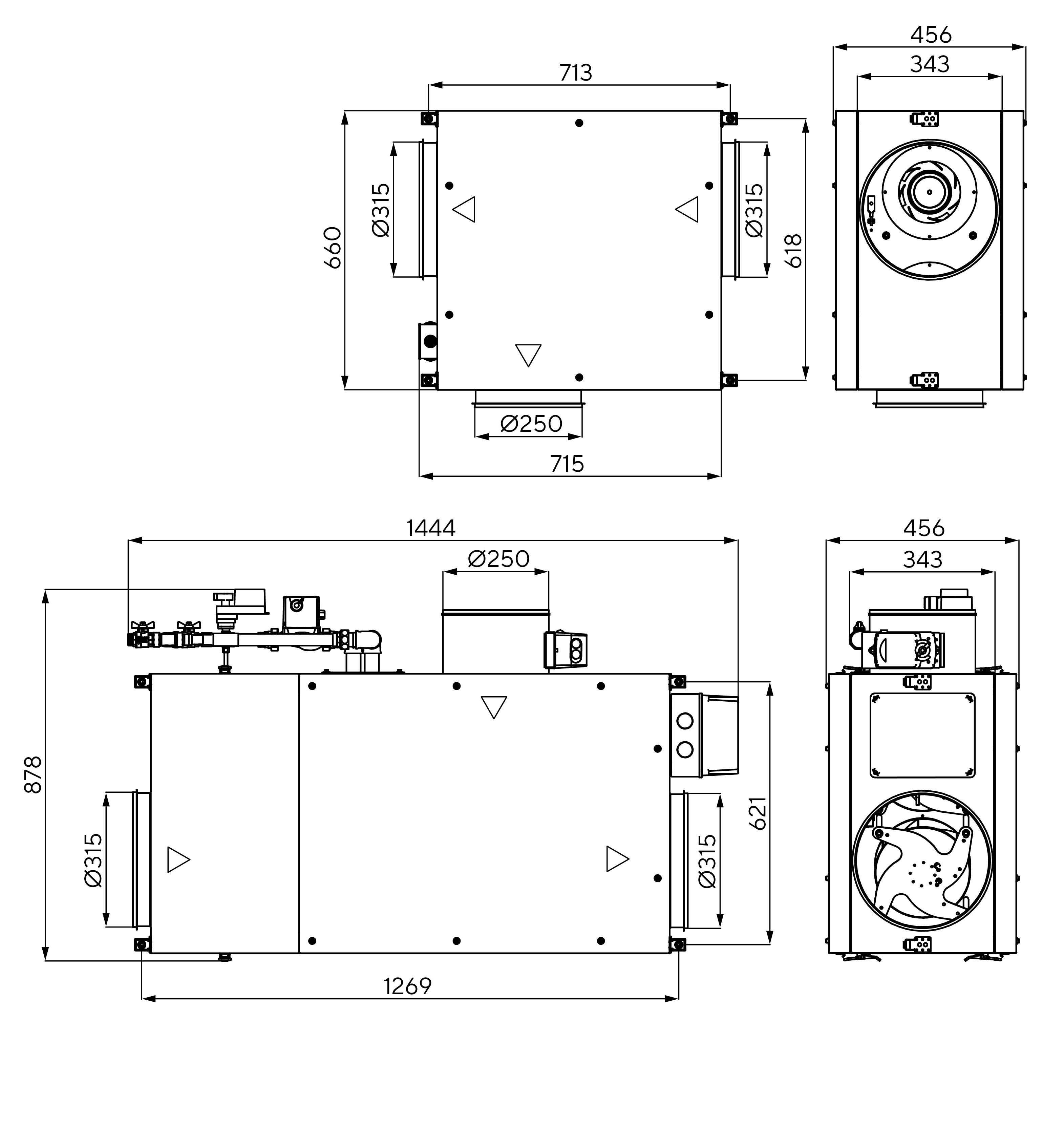 Габаритные размеры