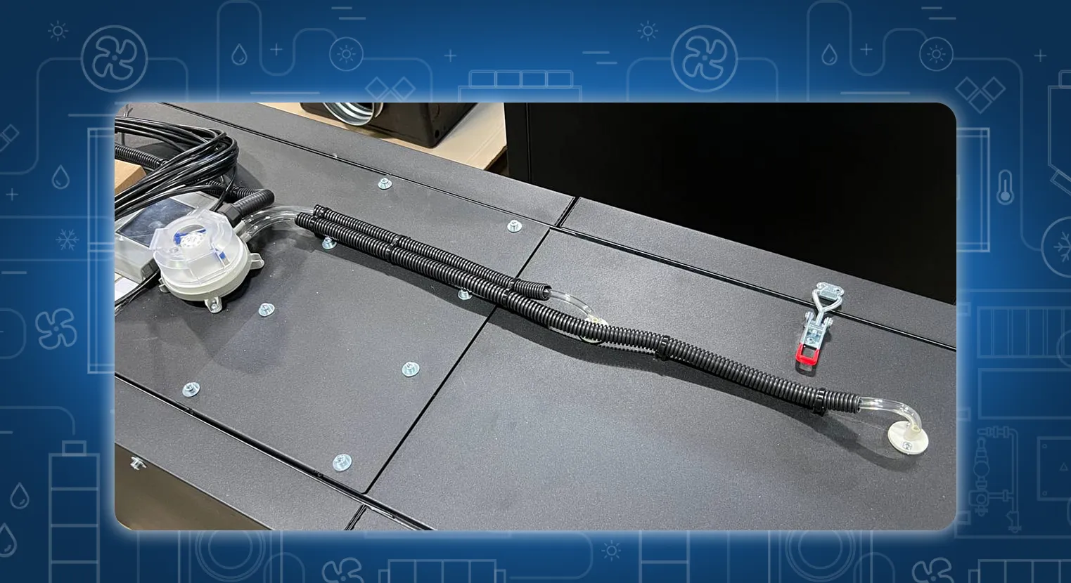 Подключение датчика дифференциального давления