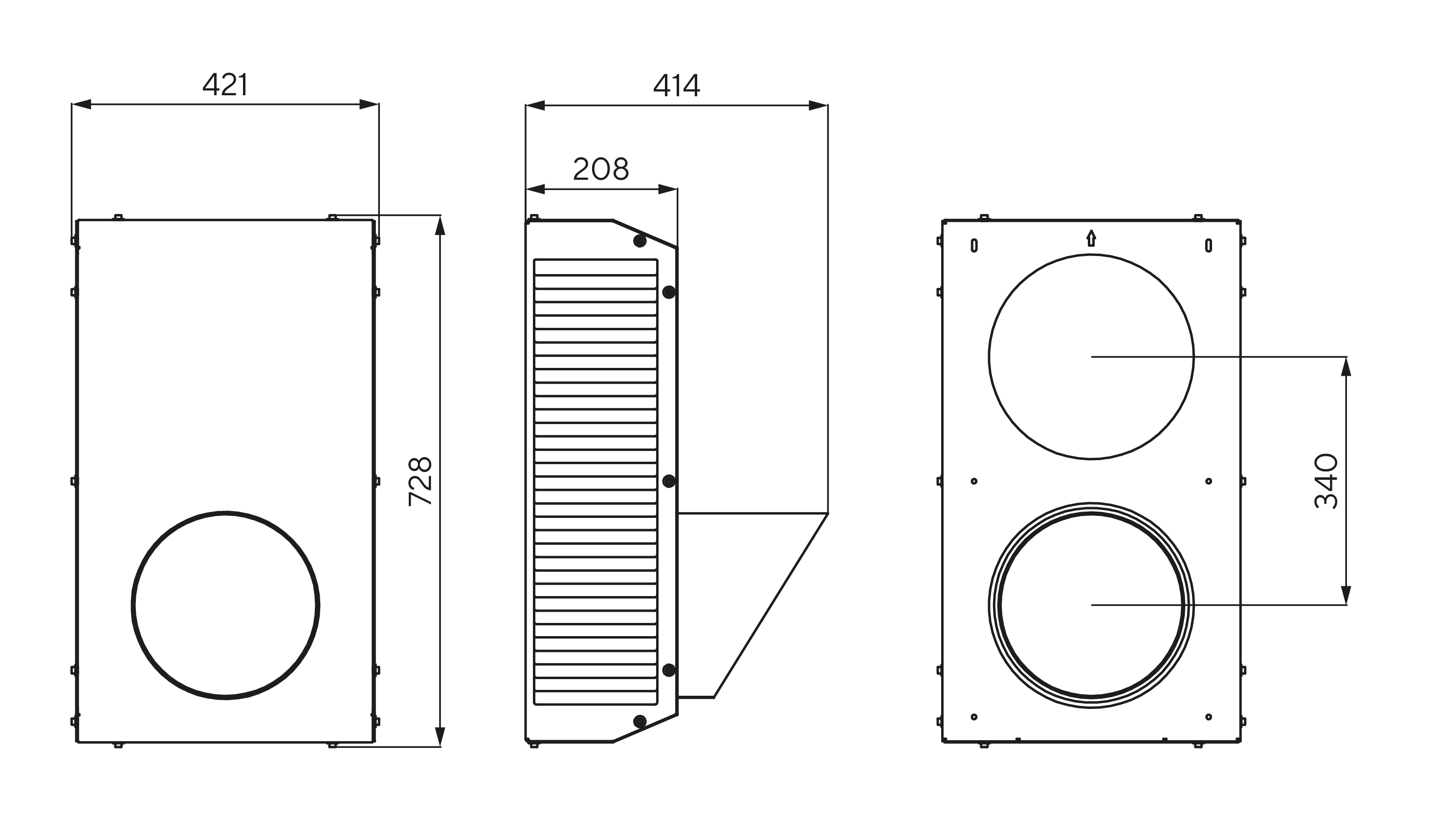Габаритные размеры