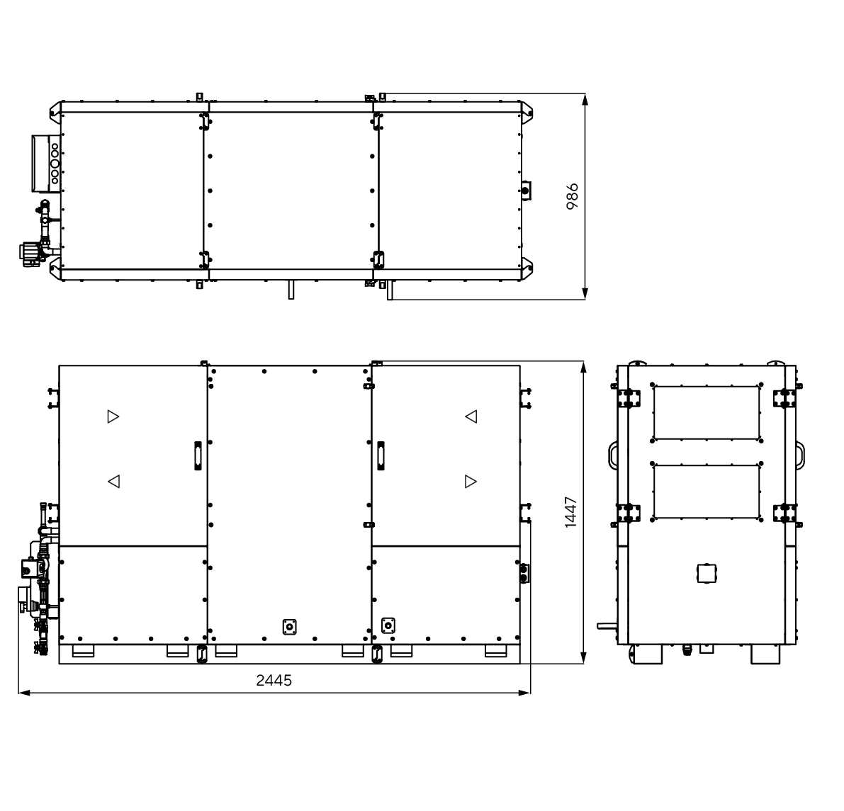 Габаритные размеры