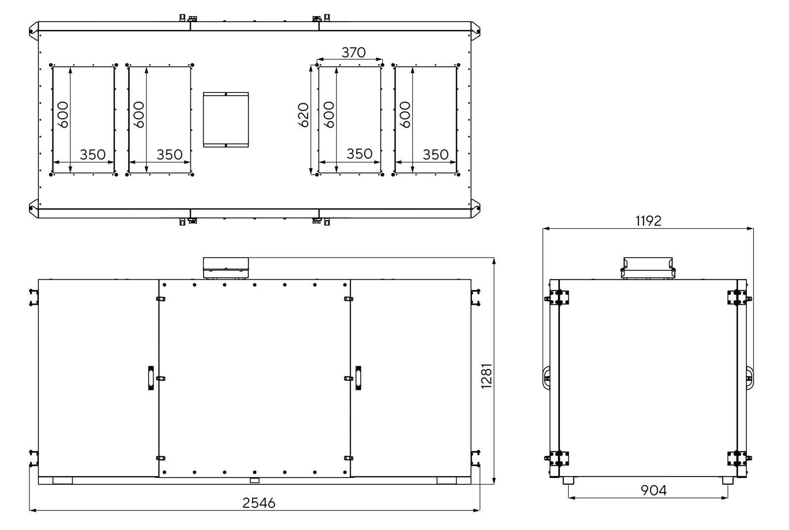Габаритные размеры