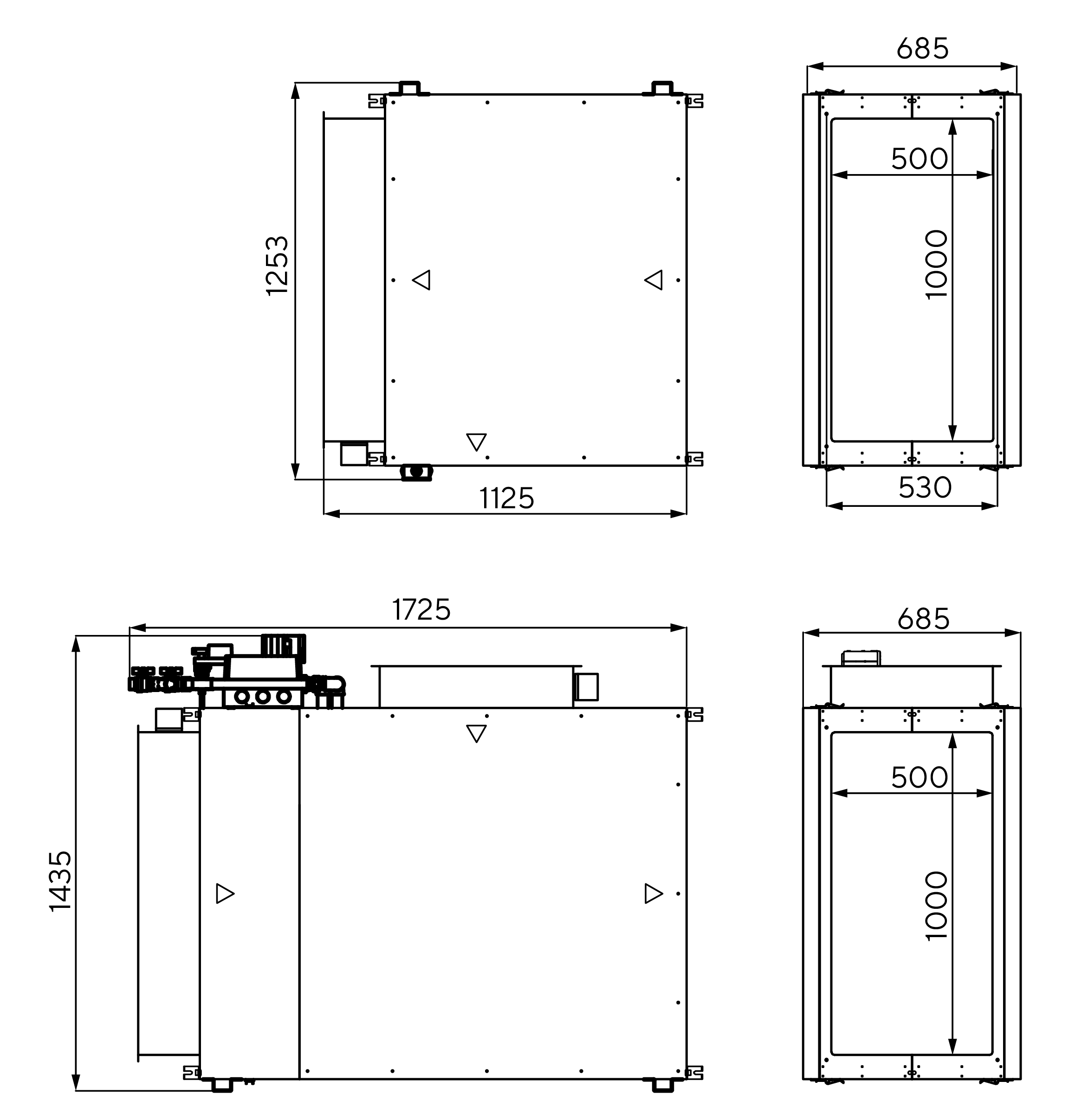 Габаритные размеры