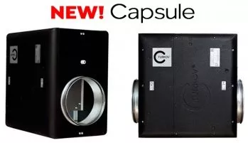 NEW! Приточные и вытяжные установки CAPSULE в корпусе из вспененного полипропилена