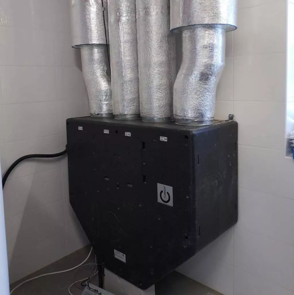 Образцовый монтаж системы вентиляции Zenit HECO 550