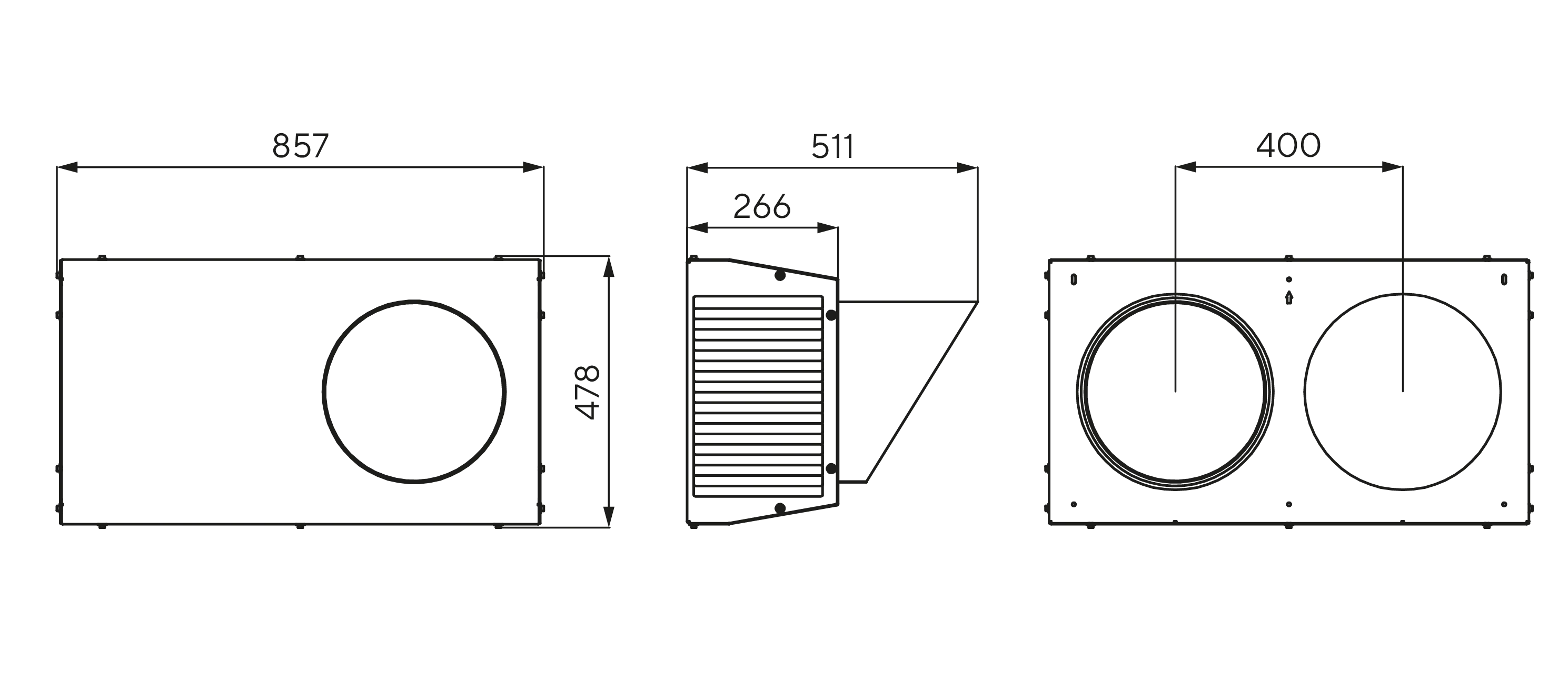Габаритные размеры
