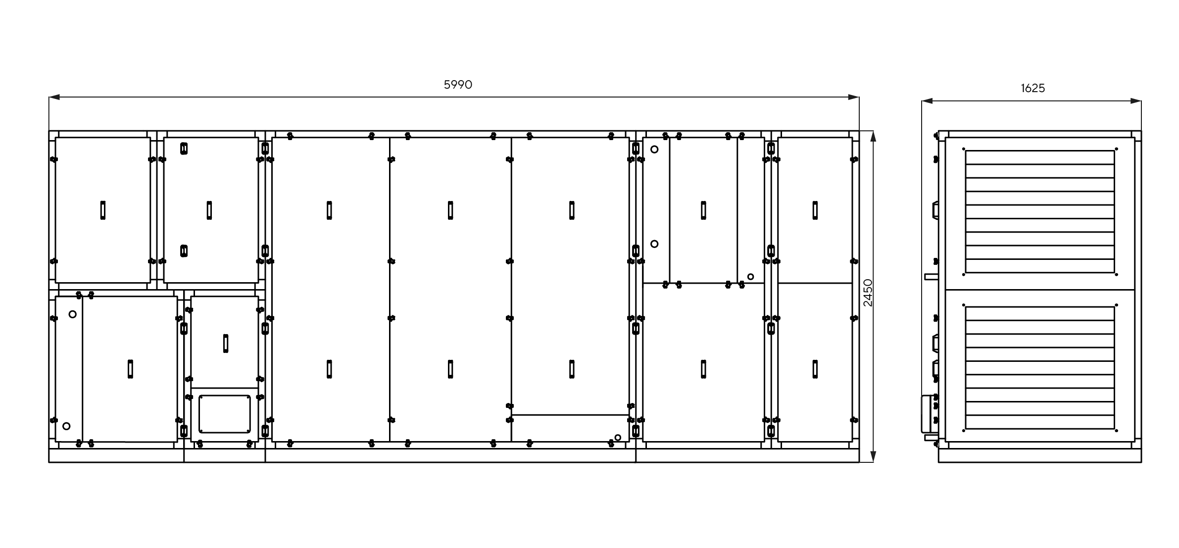 Габаритные размеры