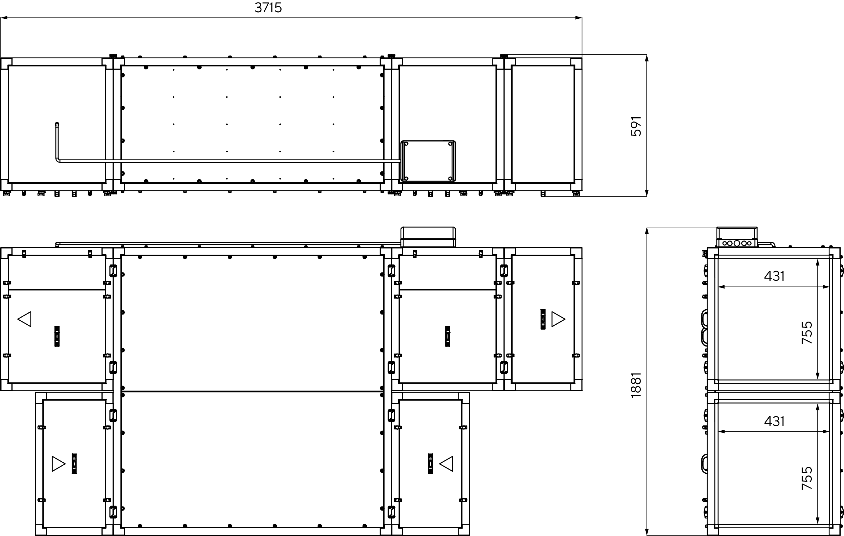 Габаритные размеры