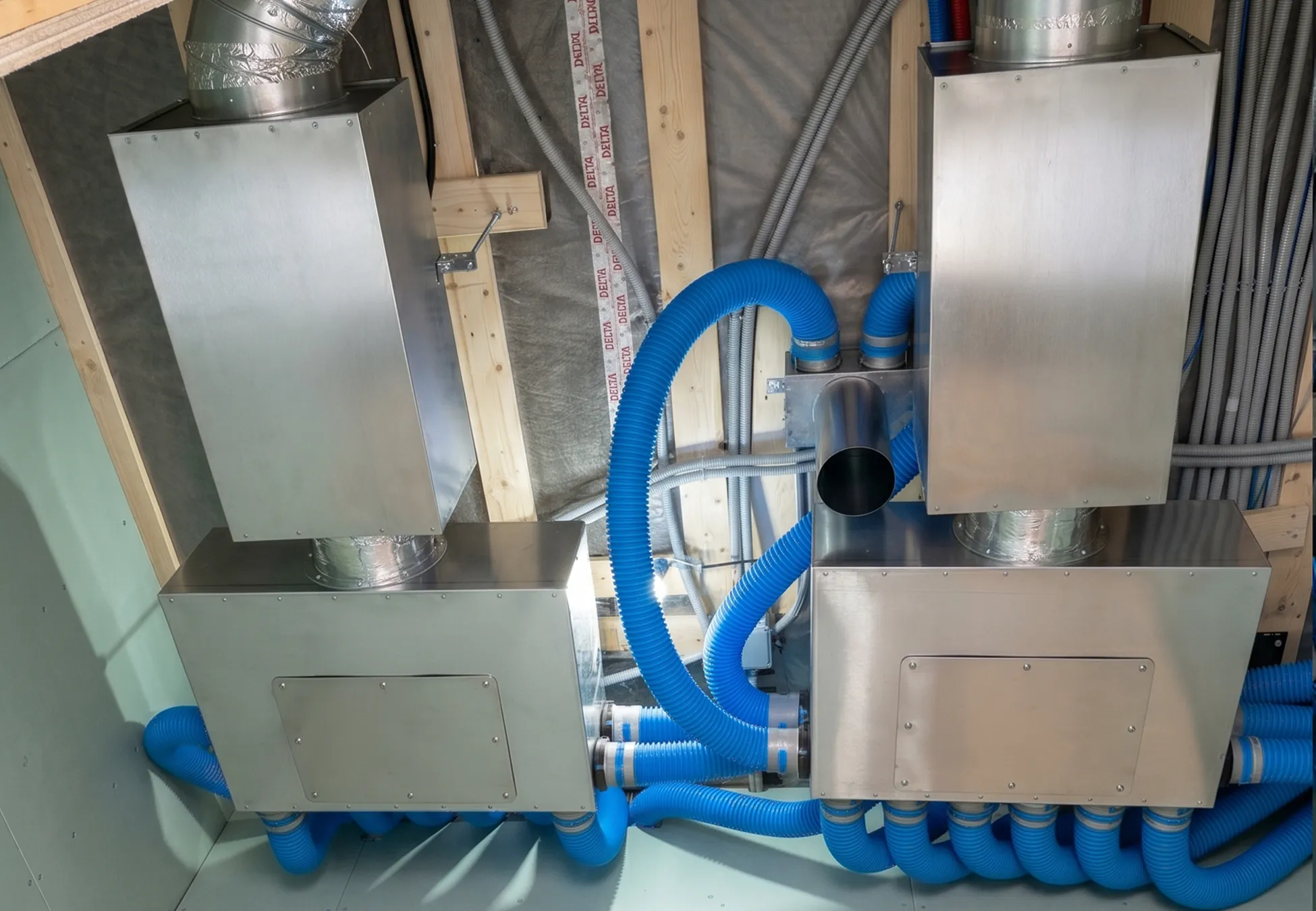 Вентиляция в частном доме КП Новое Владычино