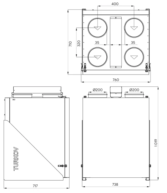 Габаритные размеры