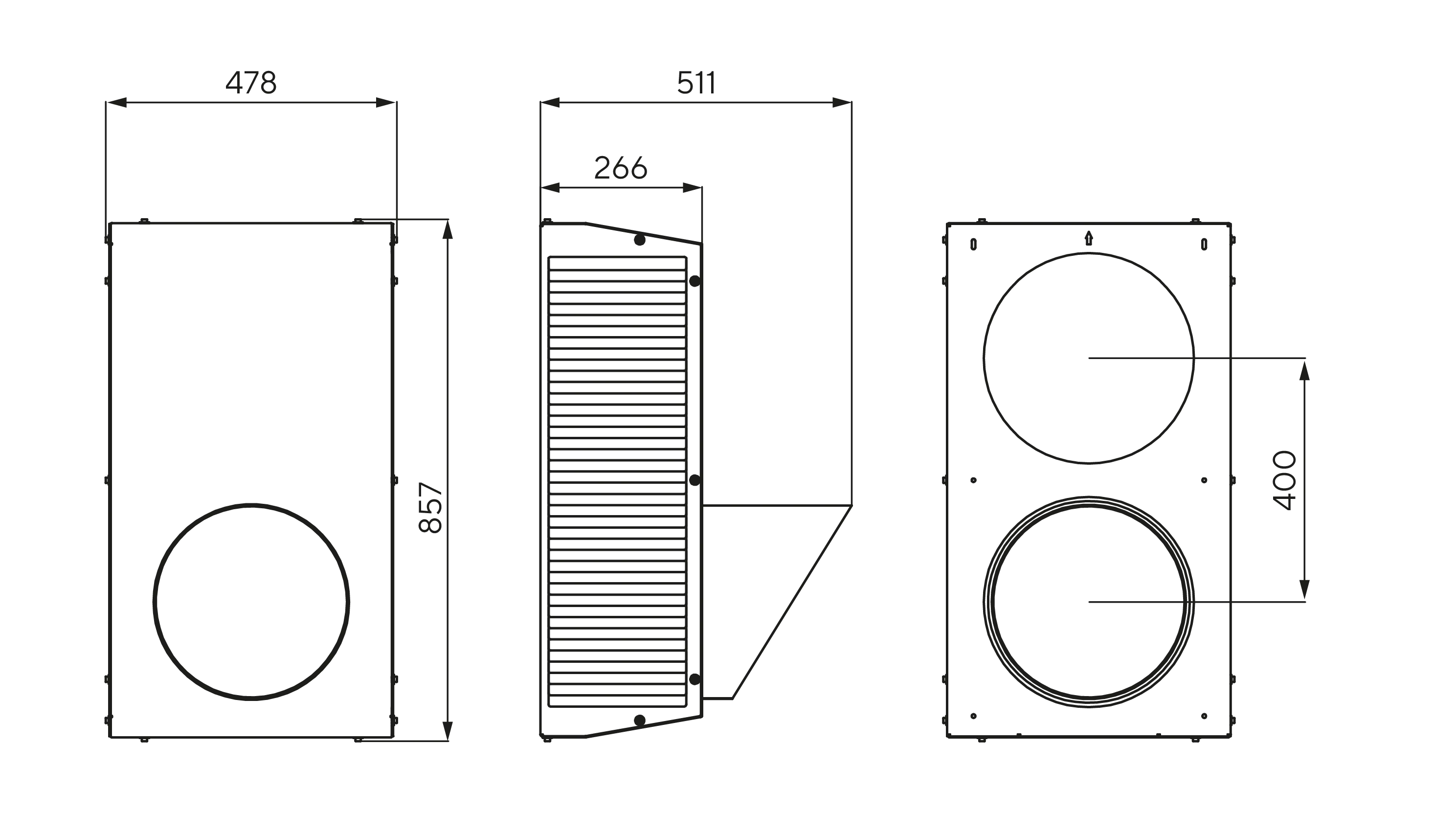 Габаритные размеры