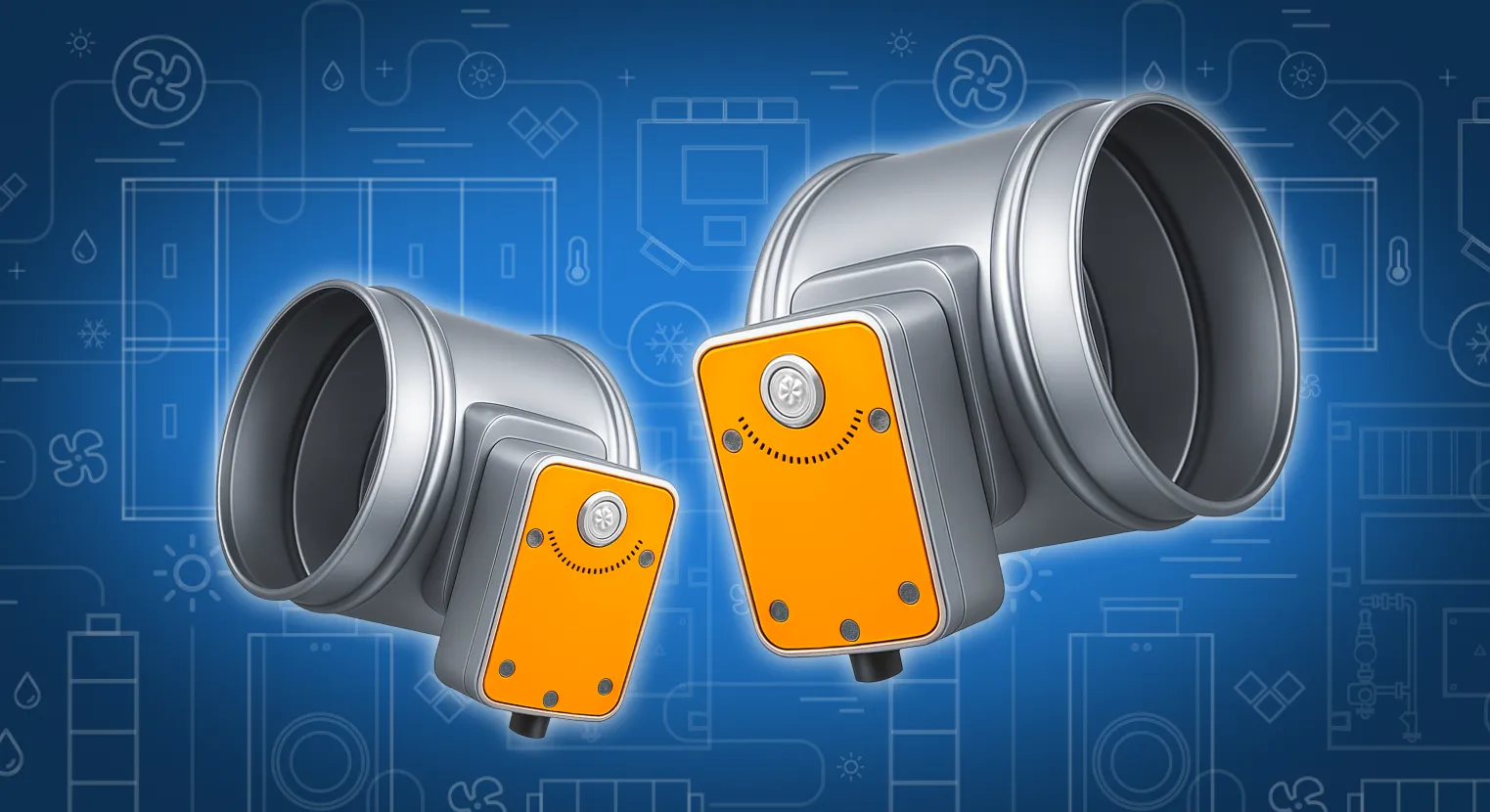 Подключение воздушных заслонок