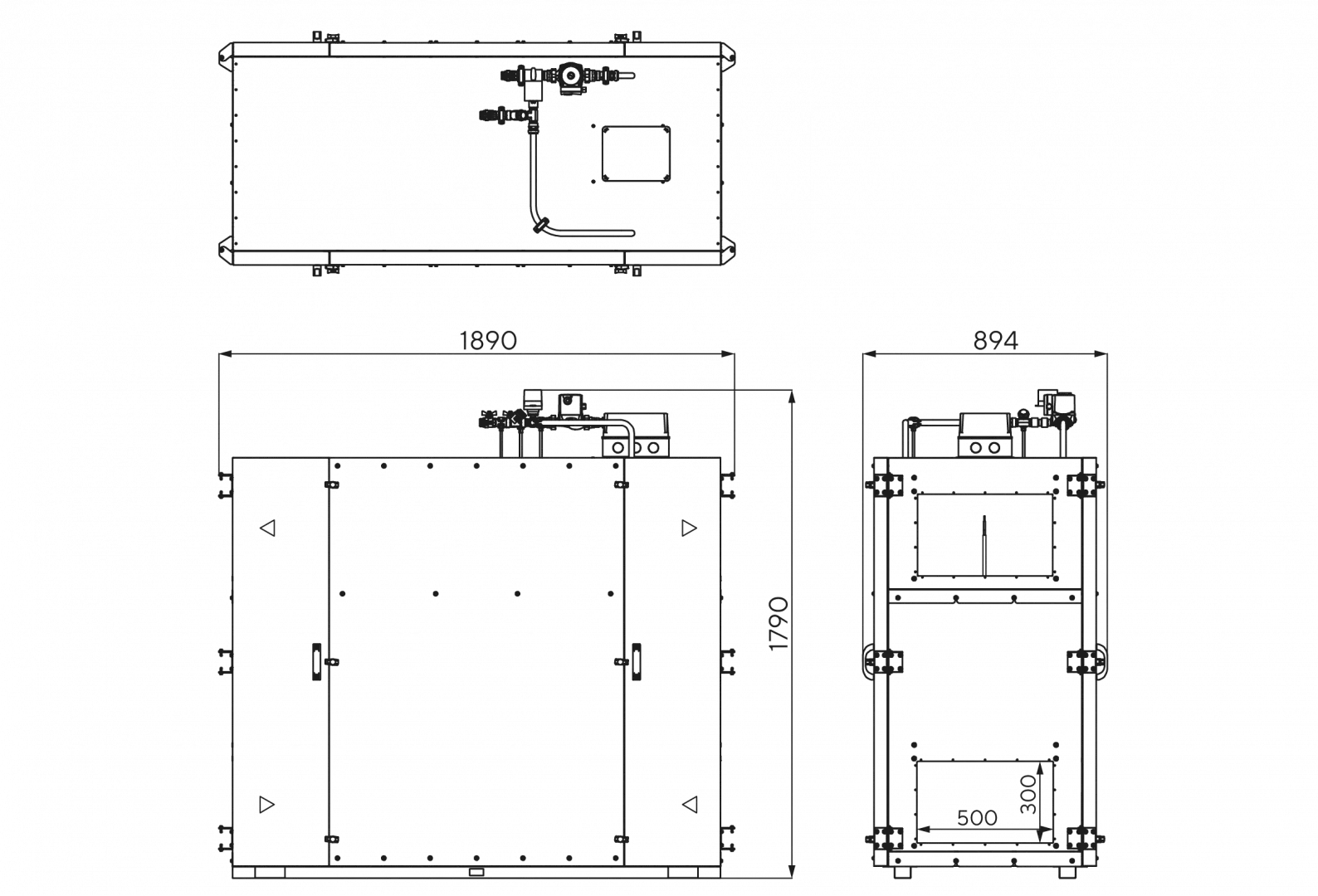 Габаритные размеры
