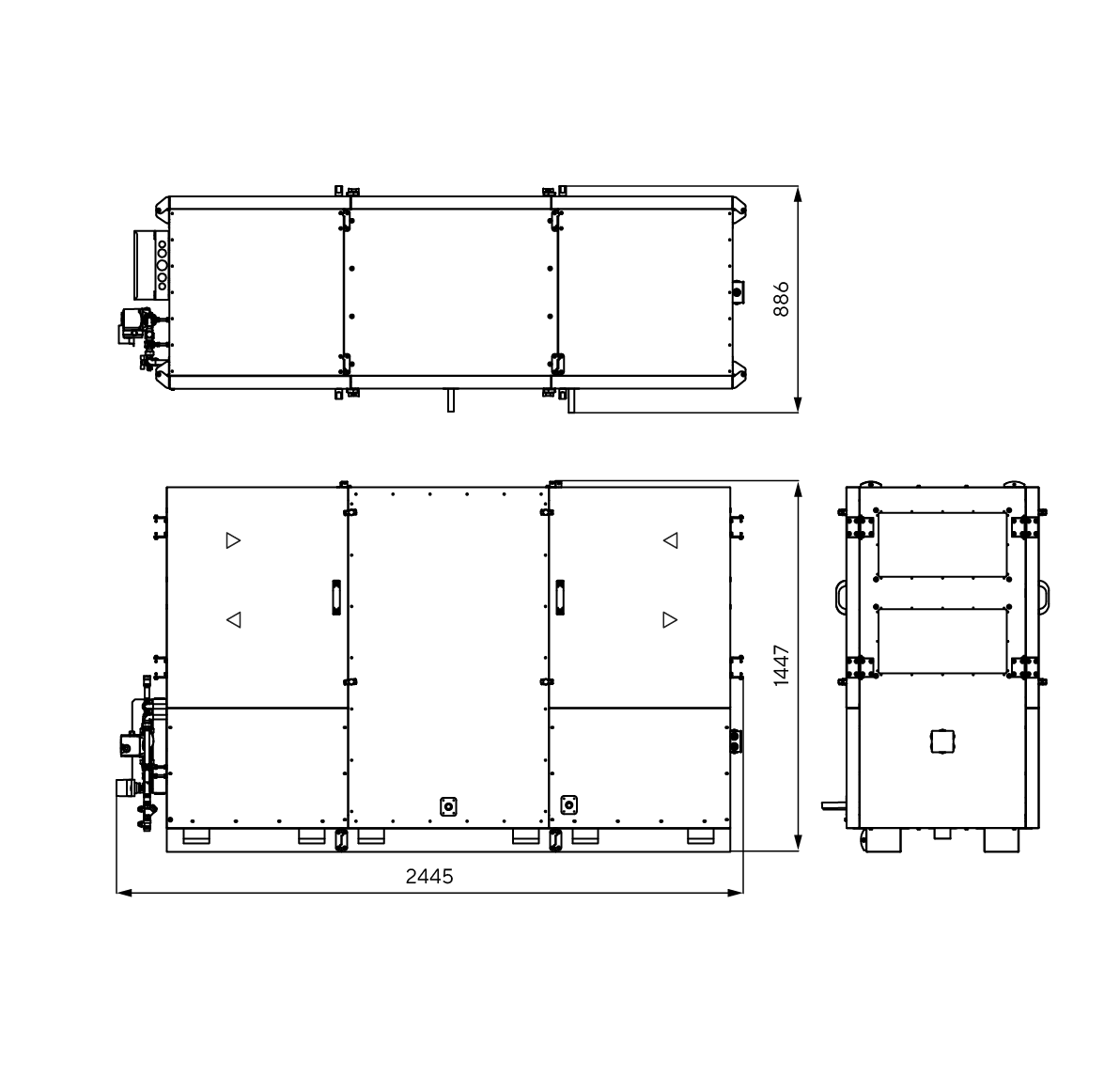 Габаритные размеры