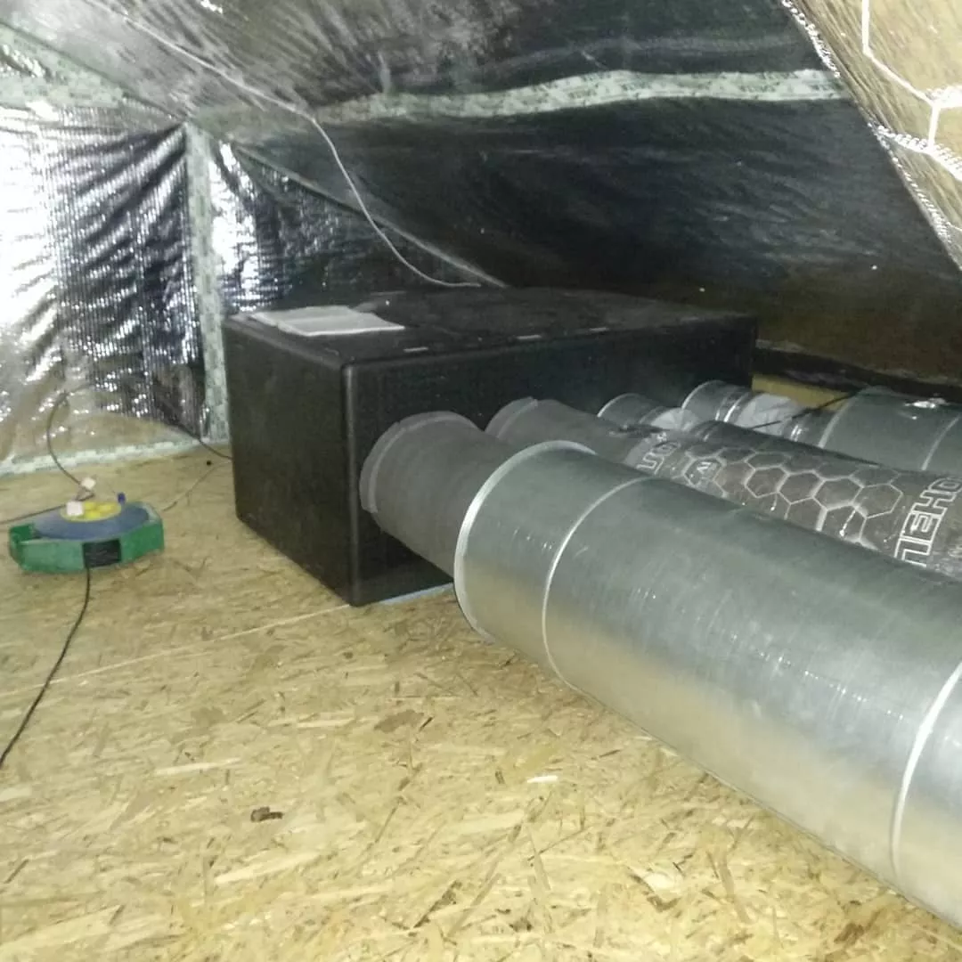 ПВУ Zenit HECO V 550 E в частном каркасном доме