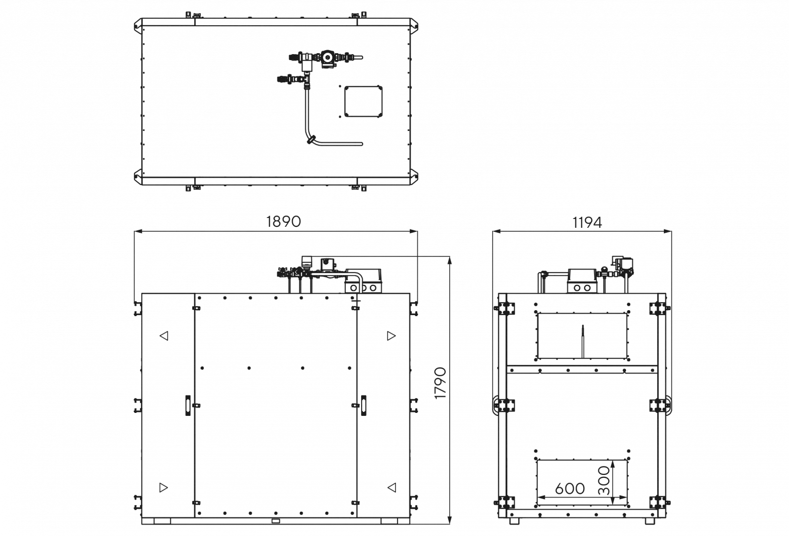 Габаритные размеры