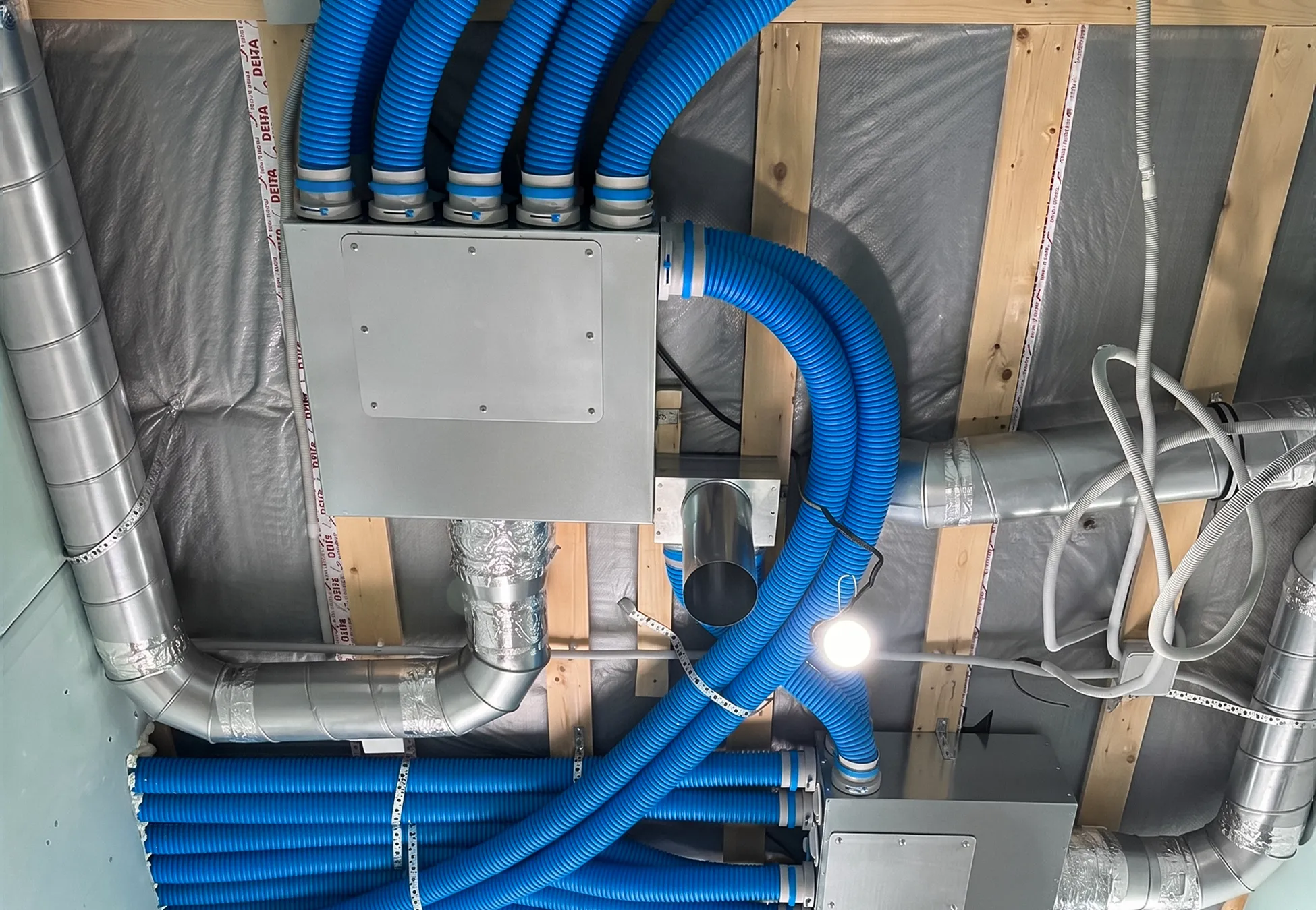 Вентиляция в частном доме КП Новое Владычино