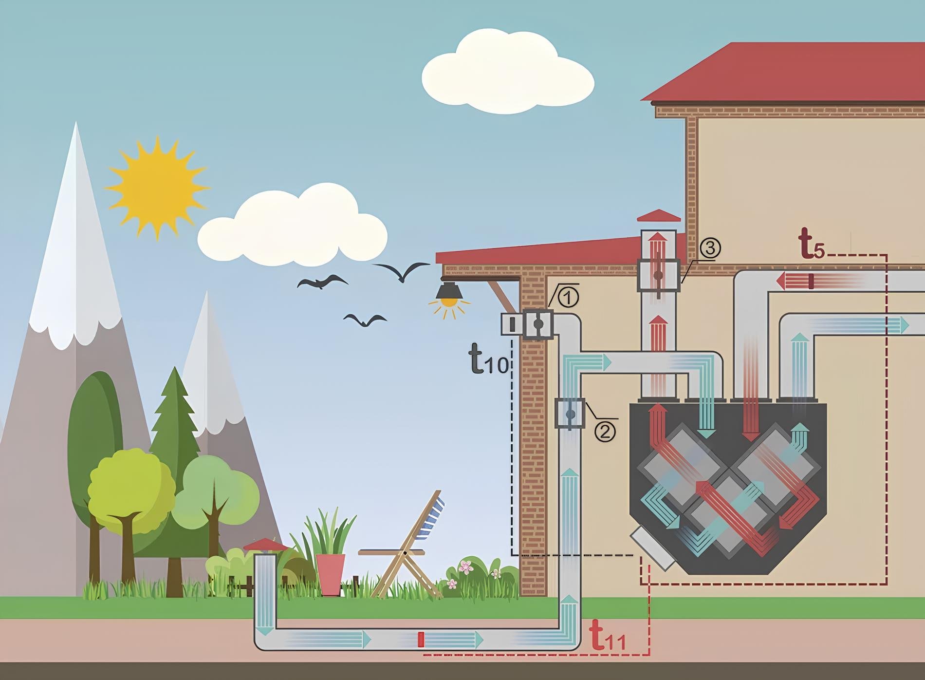 Геотермальная вентиляция