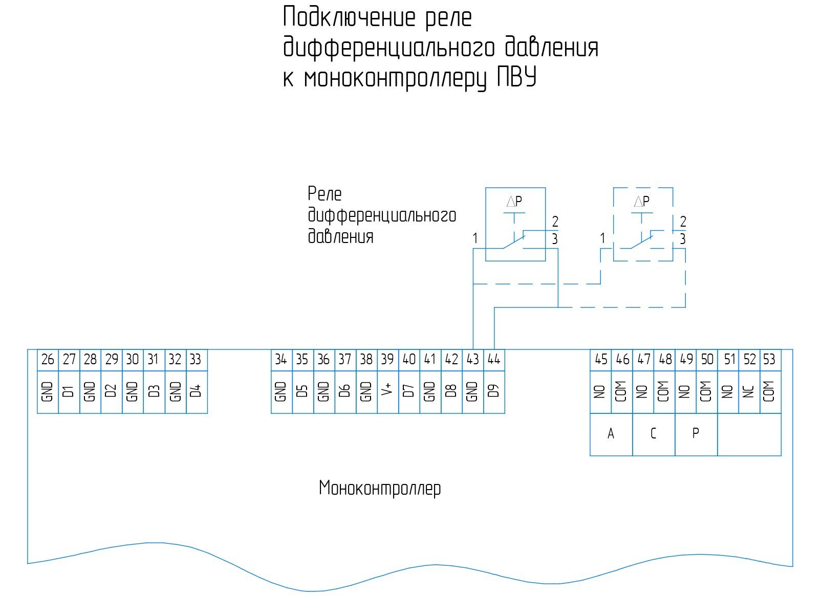 Схема подключения