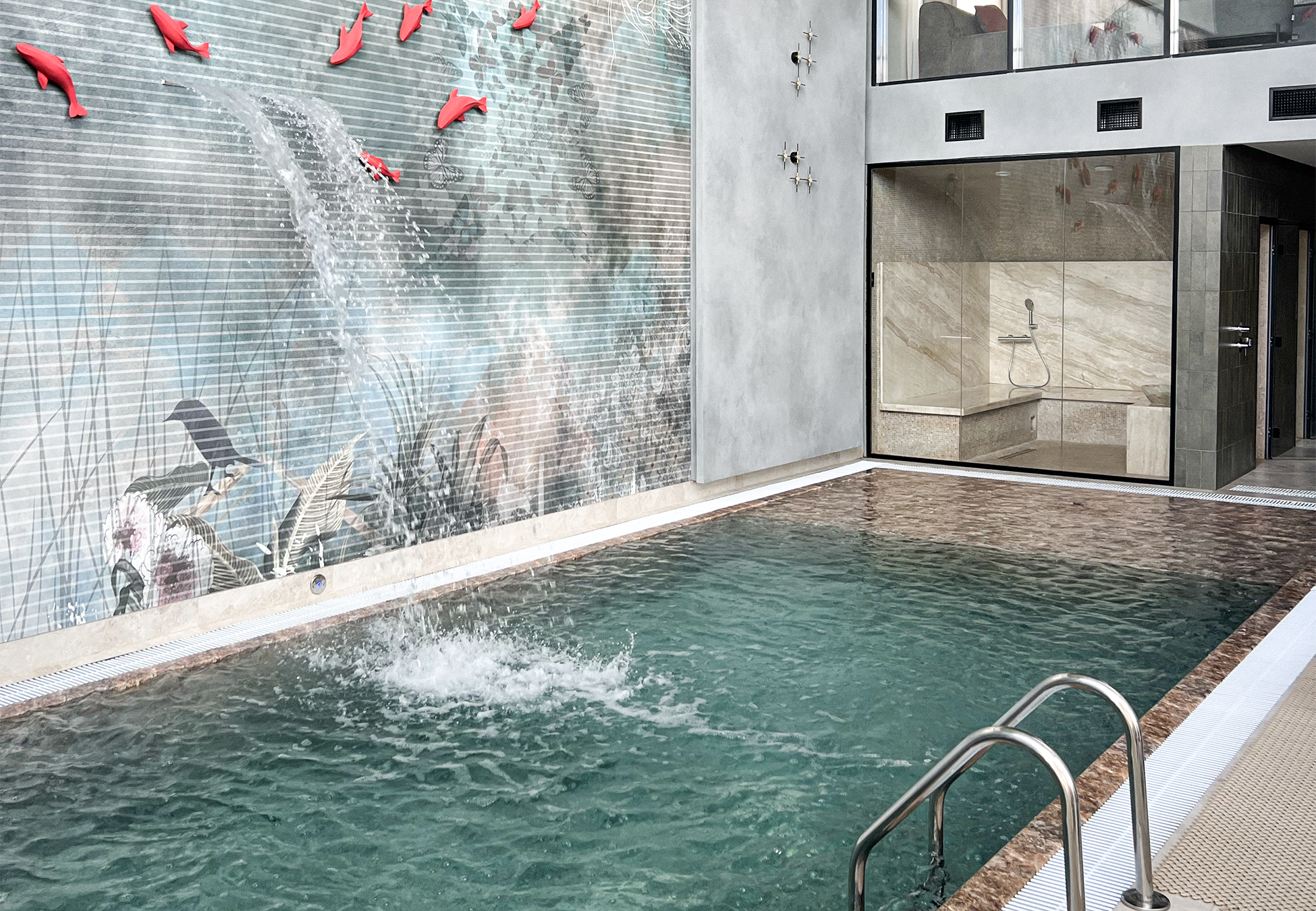 Бассейн на базе отдыха