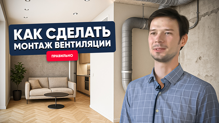 Как сделать монтаж вентиляции правильно?