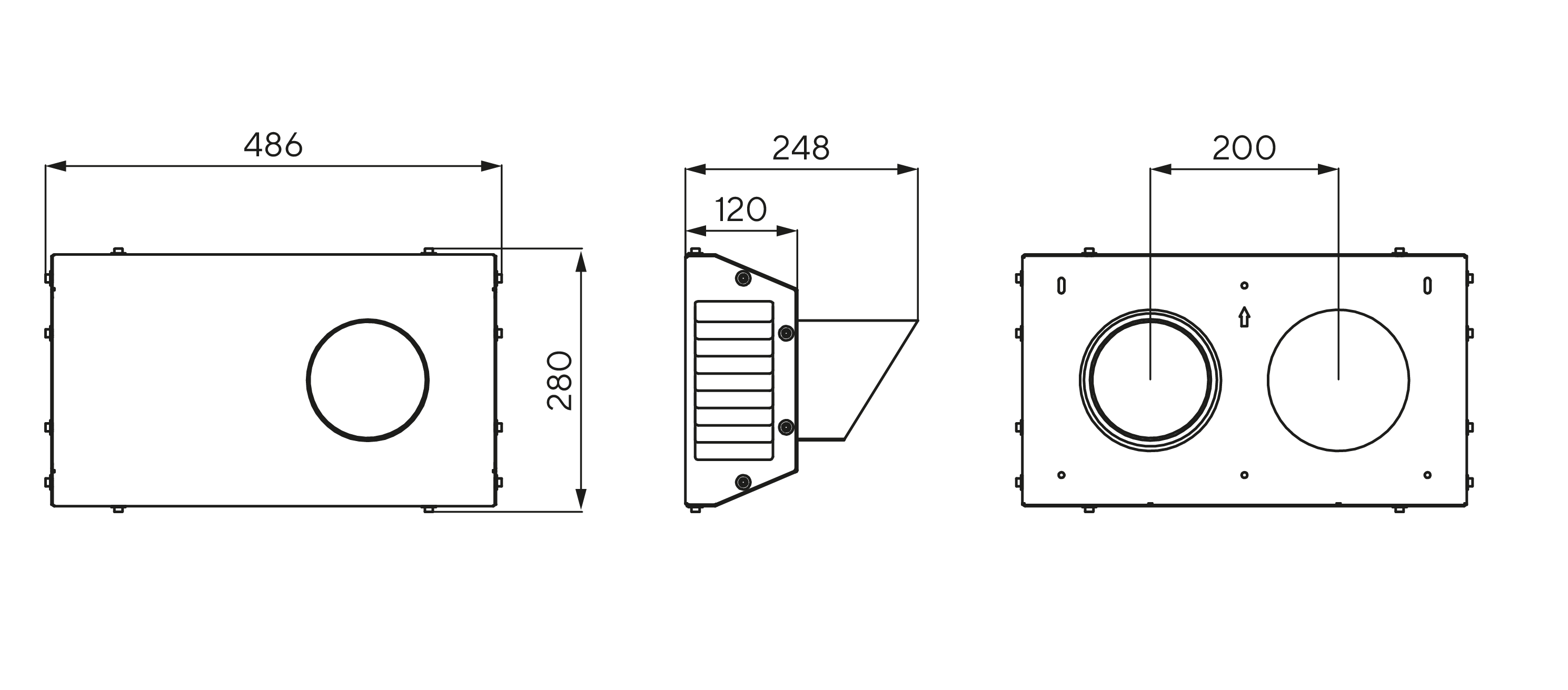 Габаритные размеры
