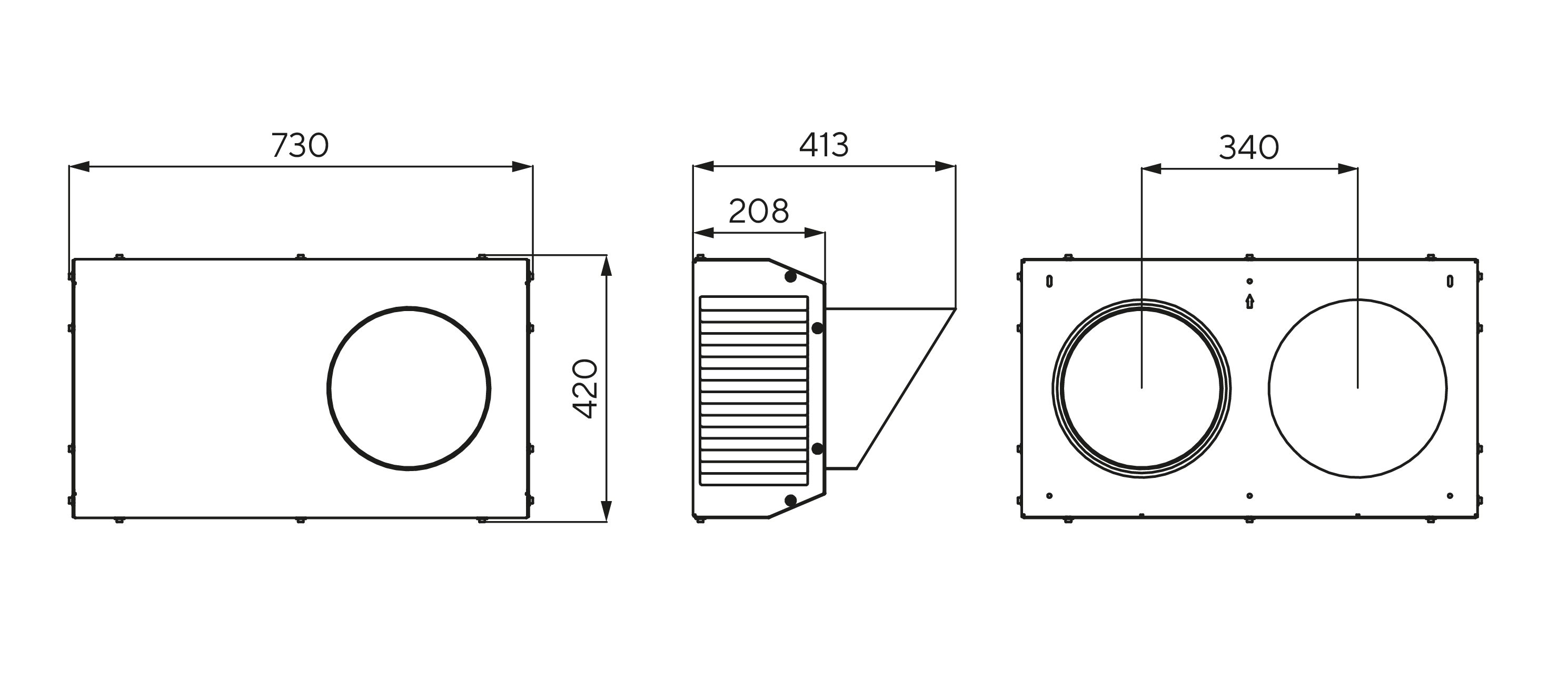 Габаритные размеры