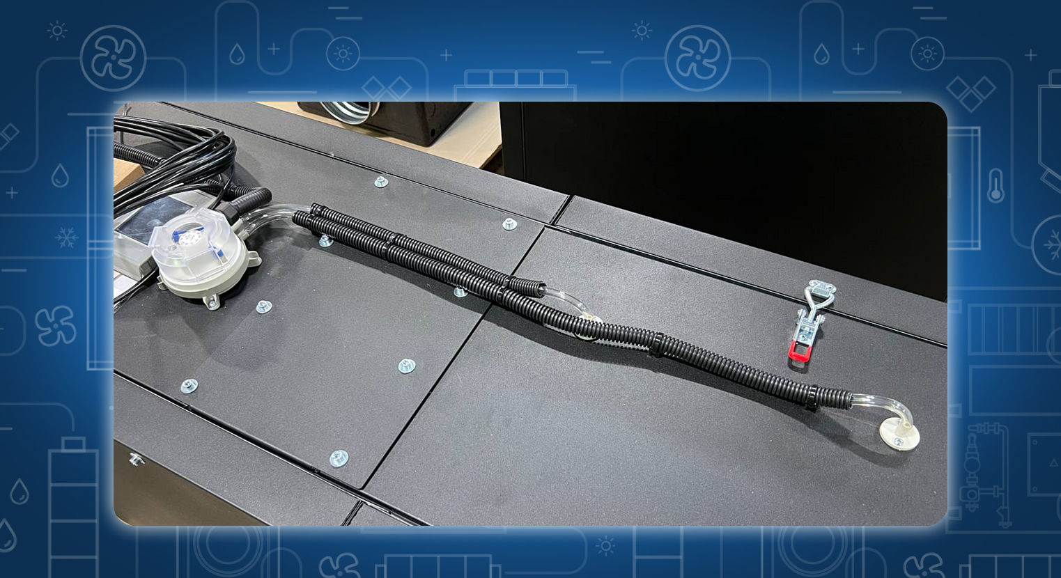 Подключение датчика дифференциального давления