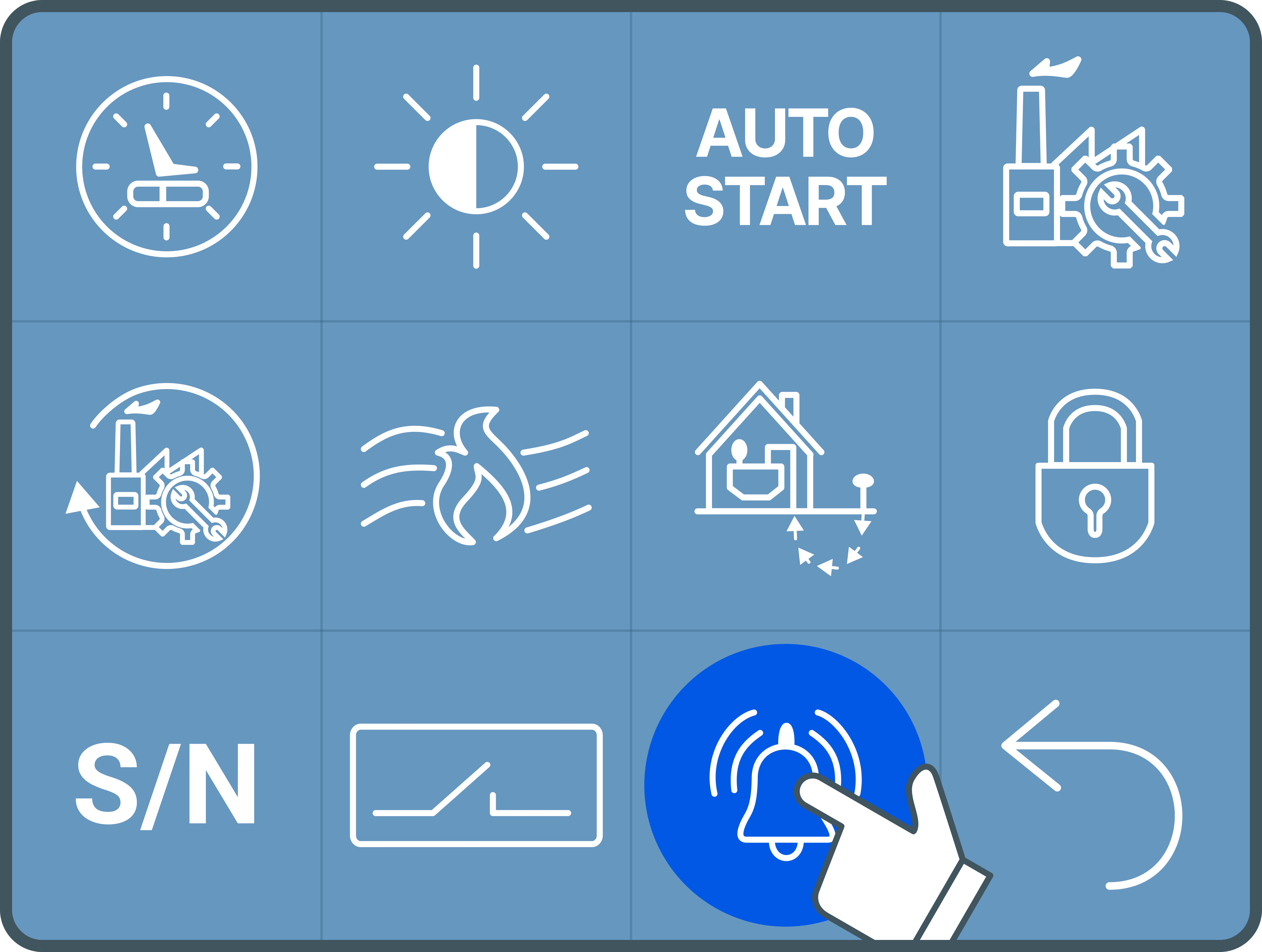 Активация и деактивация звукового сигнала.