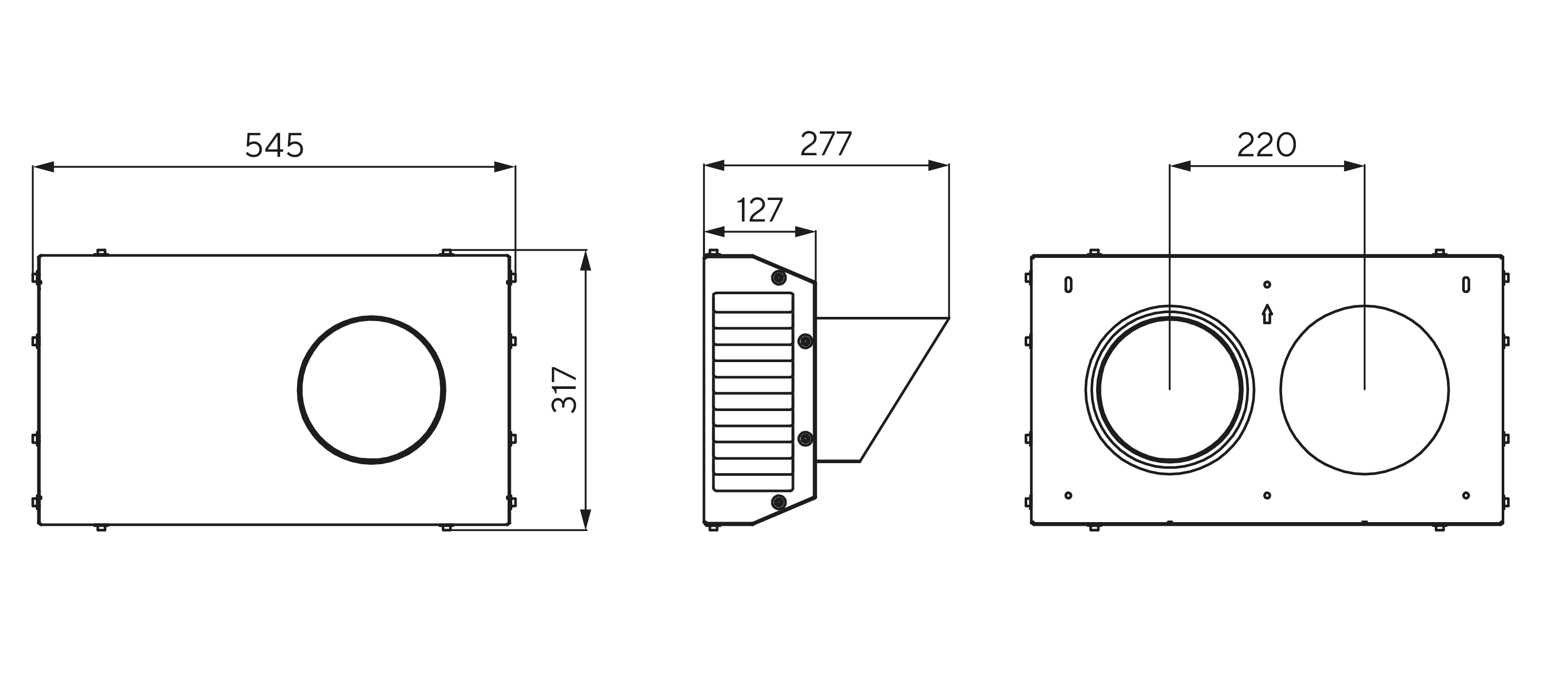 Габаритные размеры