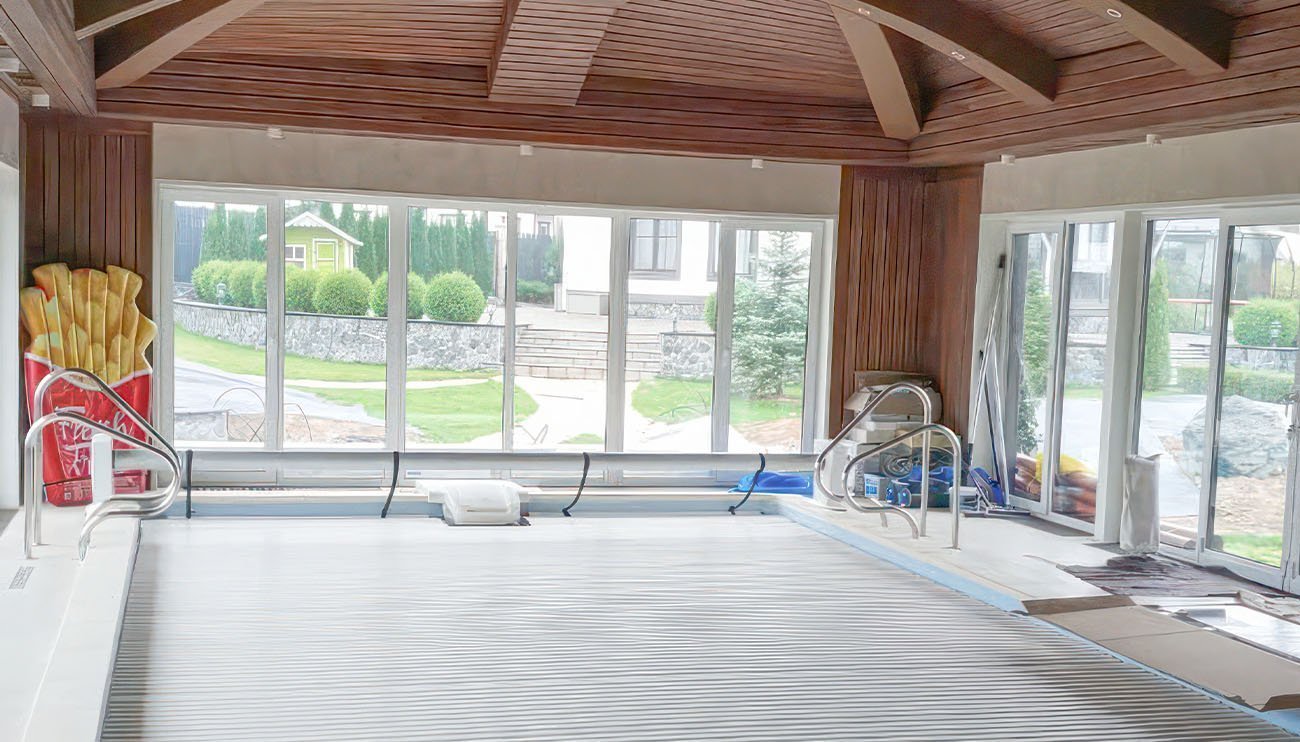 Бассейн в частном доме в Калужской области