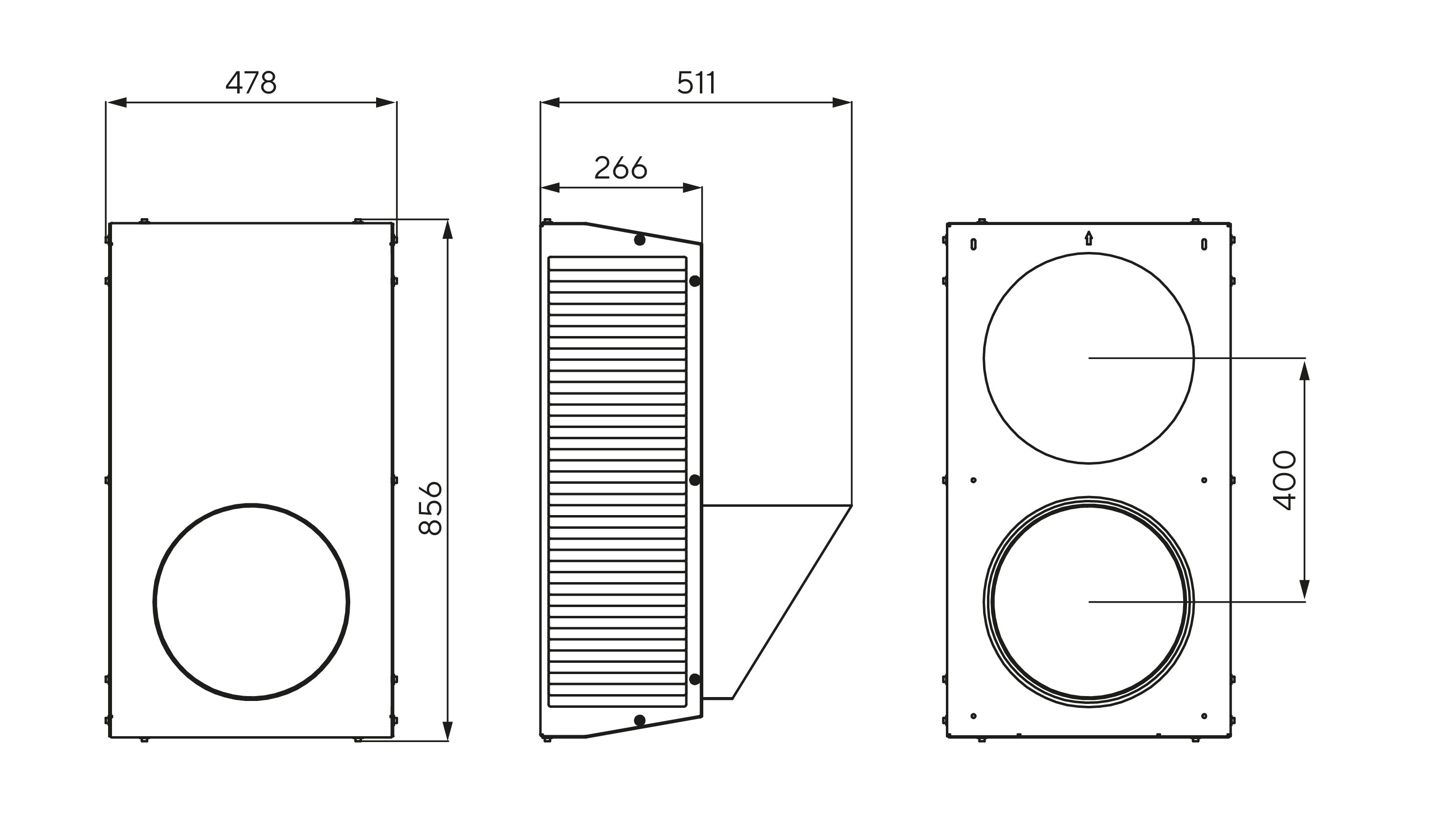 Габаритные размеры