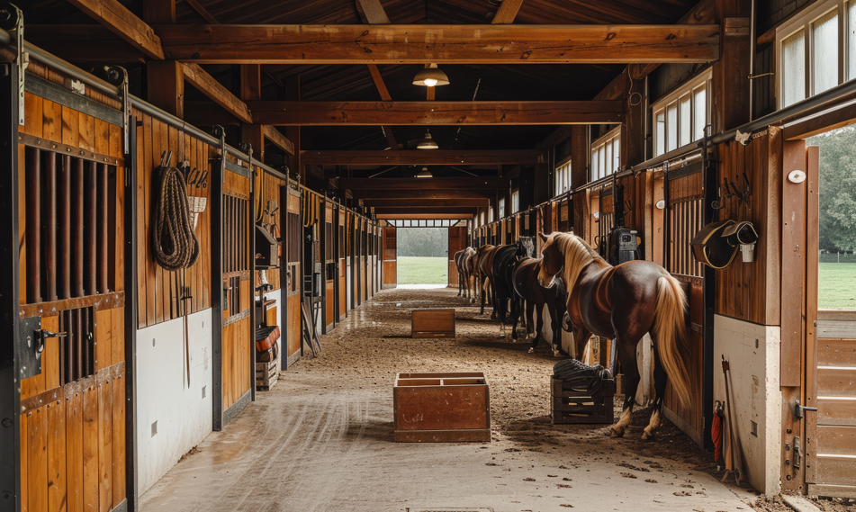Вентиляция в конюшне: наш опыт
