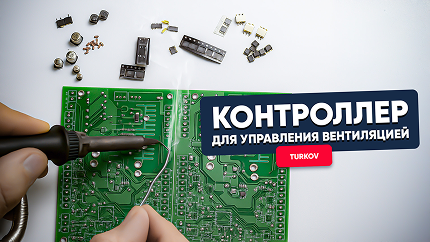 Контроллер TURKOV для управления вентиляцией Контроллер TURKOV для управления вентиляцией