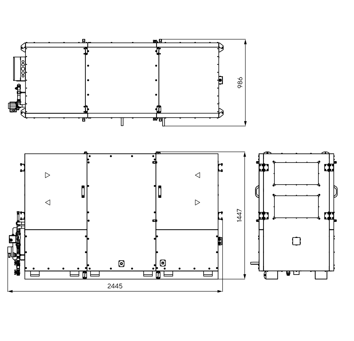 Габаритные размеры