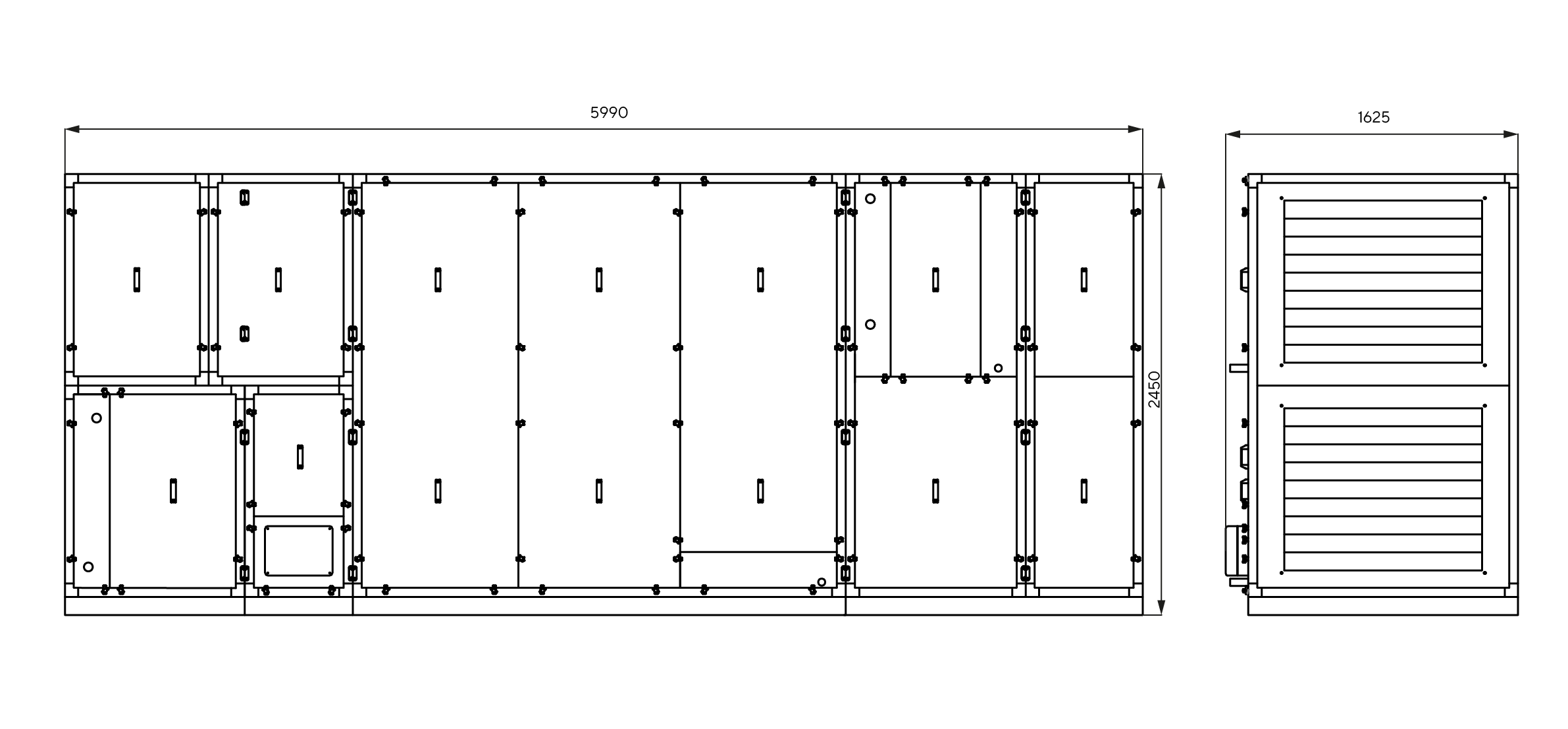 Габаритные размеры