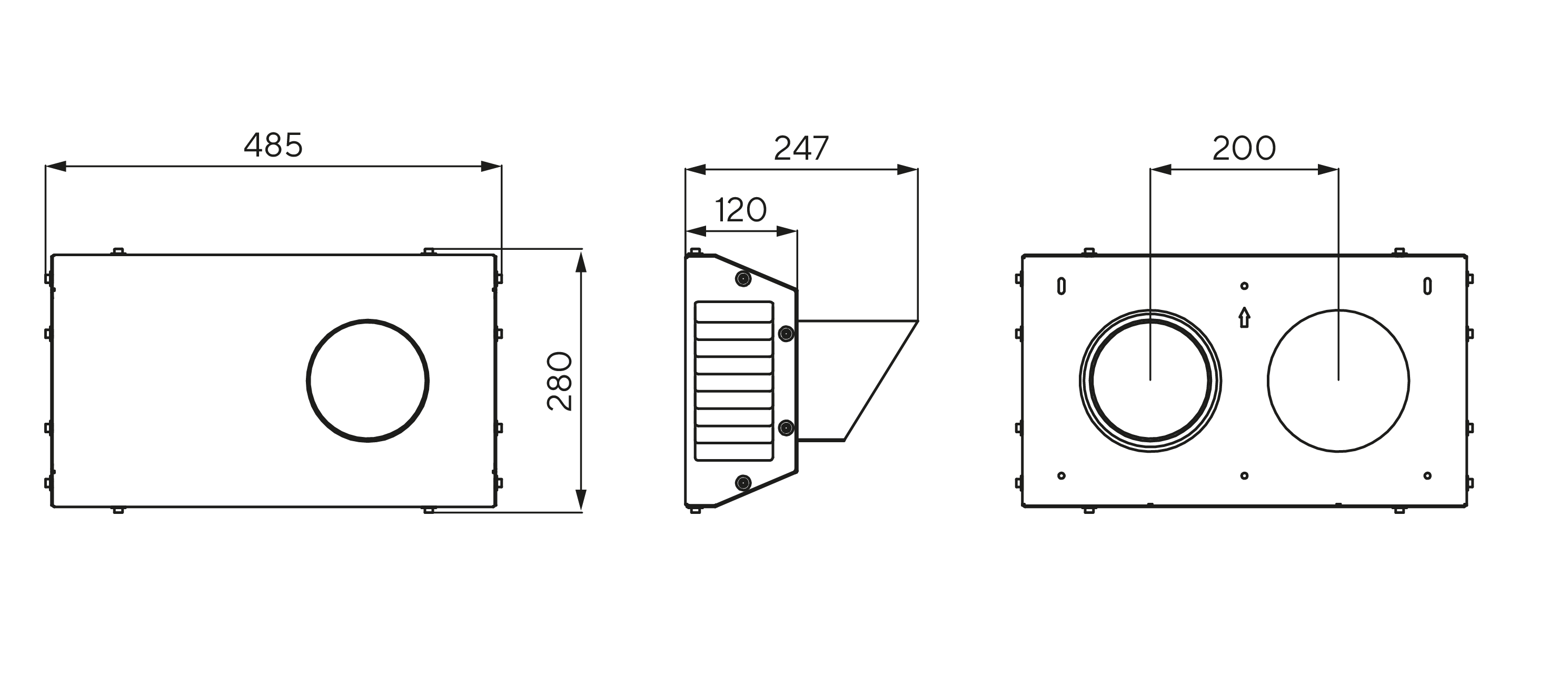 Габаритные размеры
