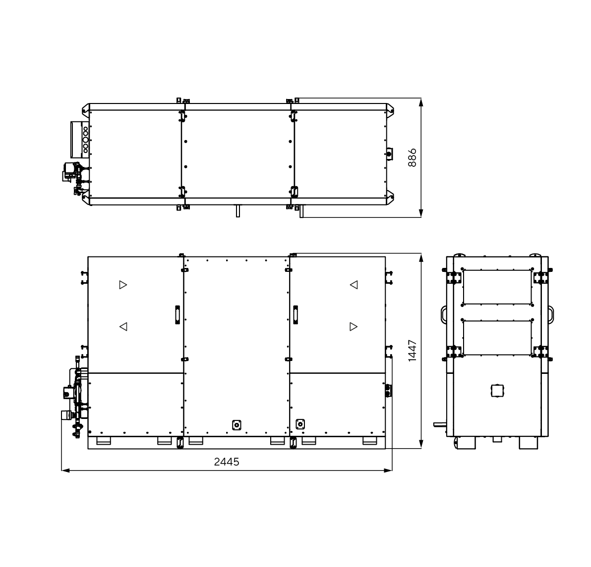 Габаритные размеры