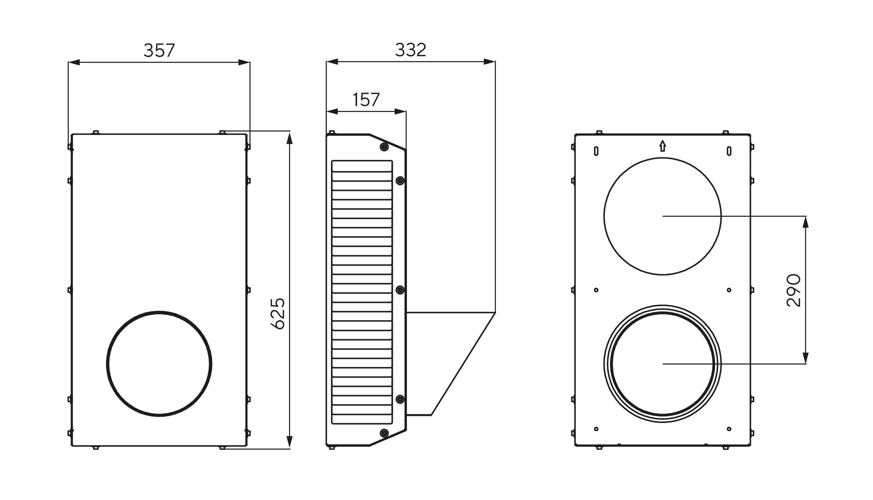 Габаритные размеры