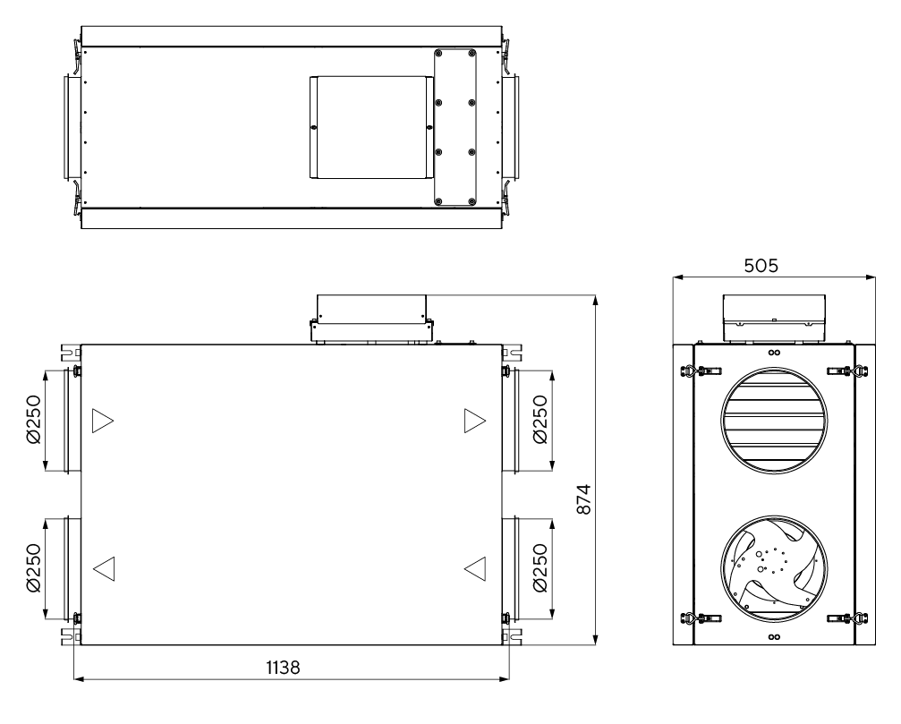 Габаритные размеры