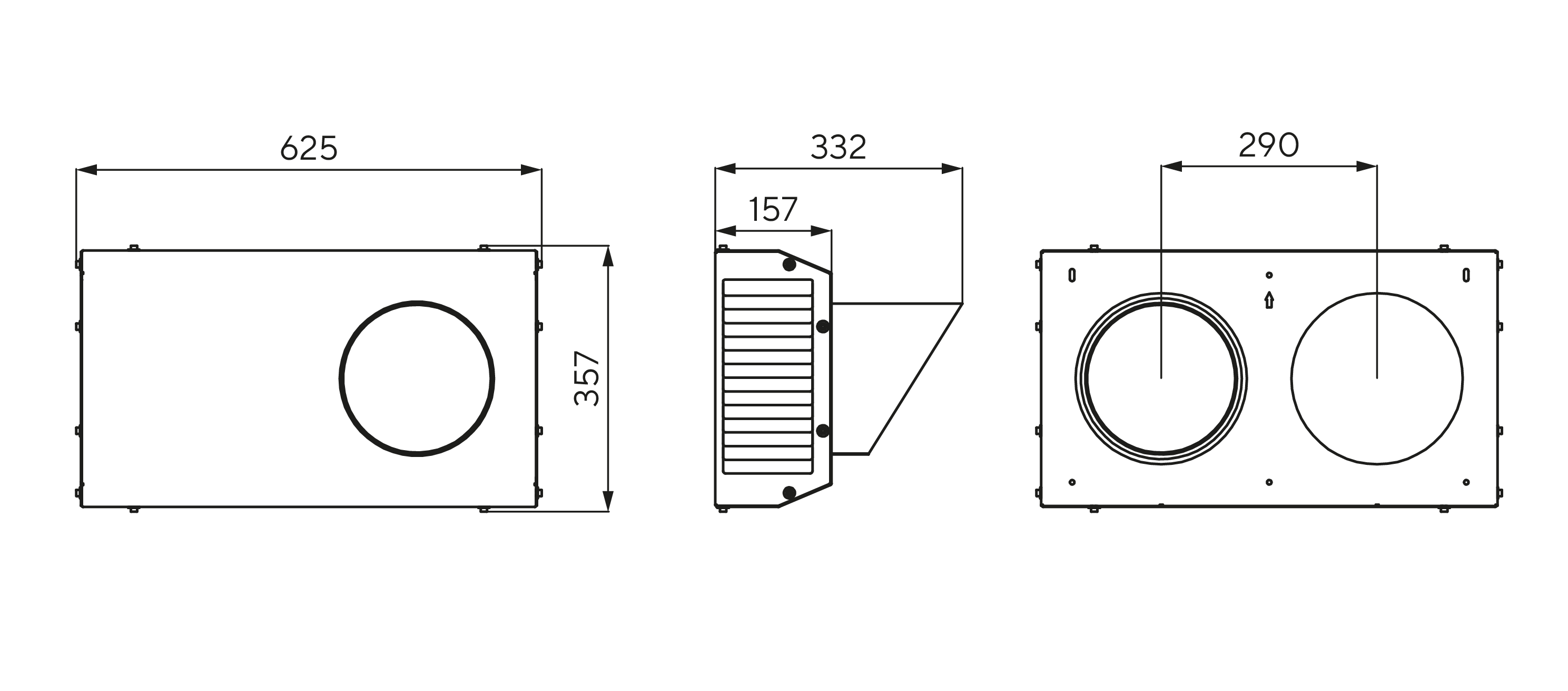 Габаритные размеры